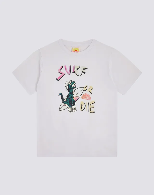 sundek-t-shirt-bambino-manica-corta-stampa-archivio-surf-or-die image 1