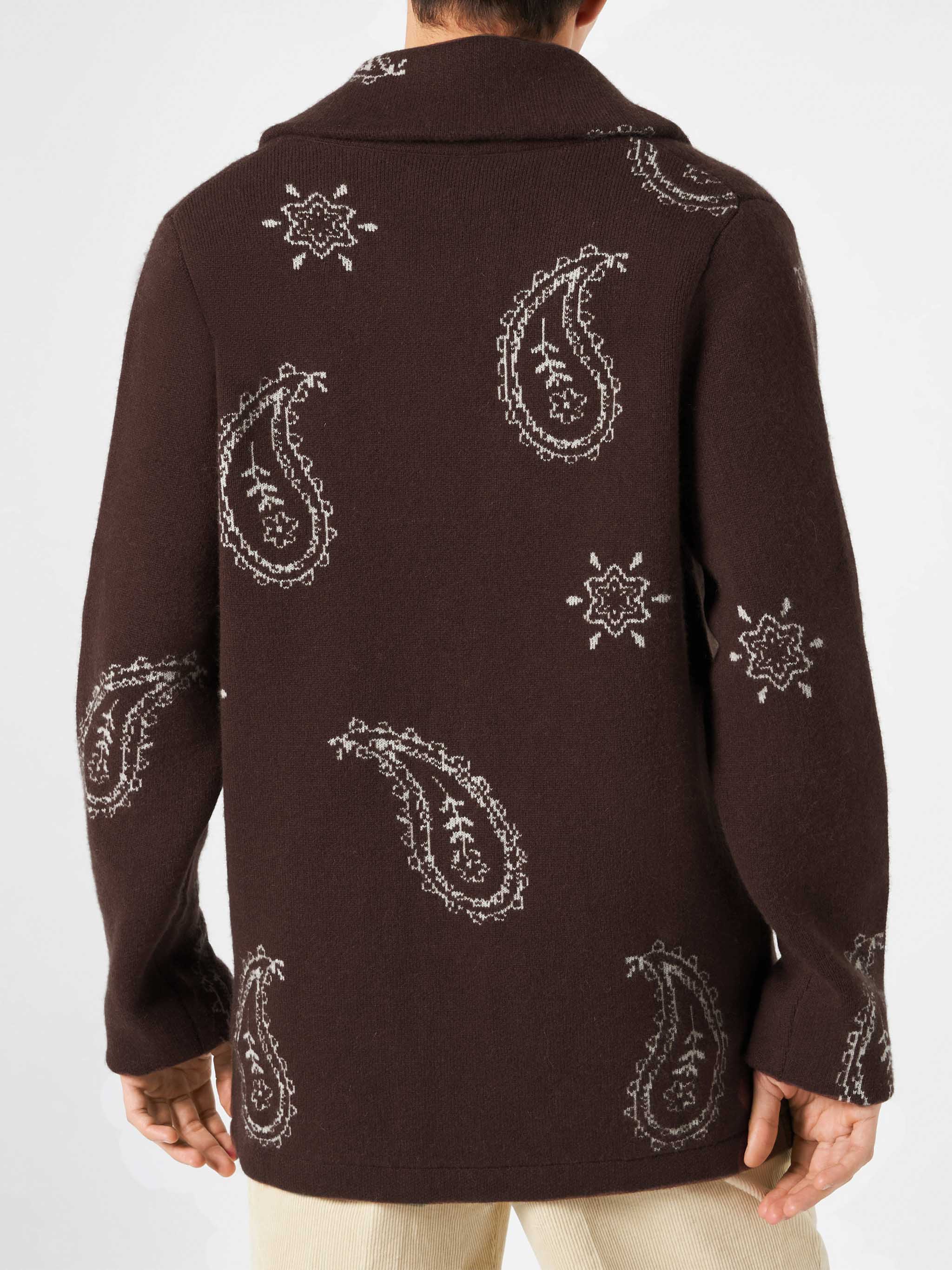 mc2-saint-barth-giacca-max-in-maglia-con-jacquard-paisley-e-ricamo-misto-cashmer image 2