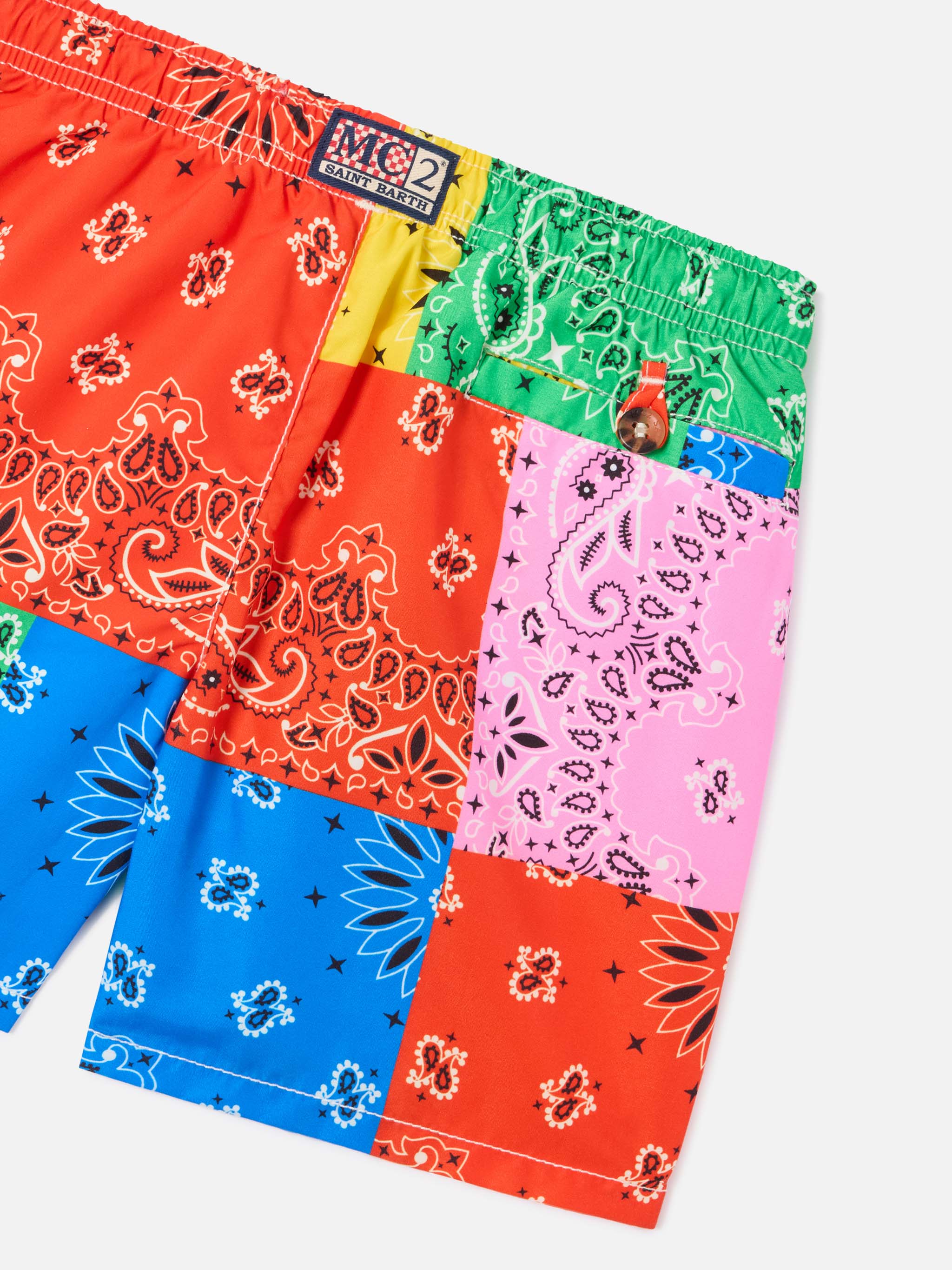 mc2-saint-barth-costume-da-bagno-bambino-bandana-multicolore image 3