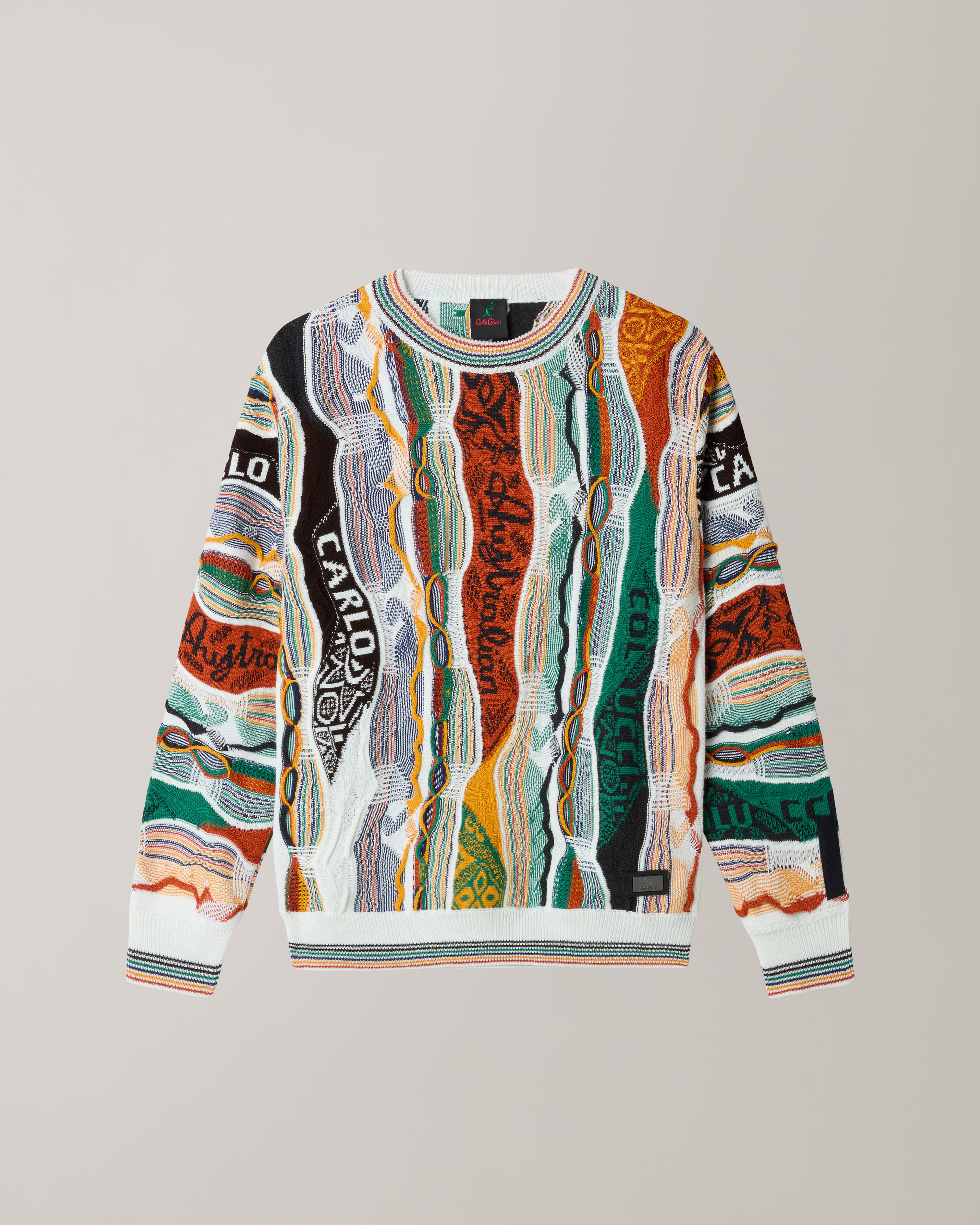 australian-heritage-knitted-crewneck-carlo-colucci-x-australian-pullover-jacquar image 6