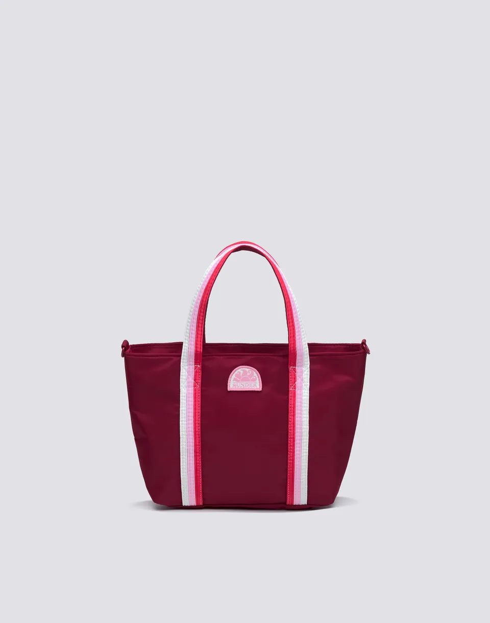 sundek-mini-borsa-mare-con-manici-arcobaleno-e-tracolla image 1