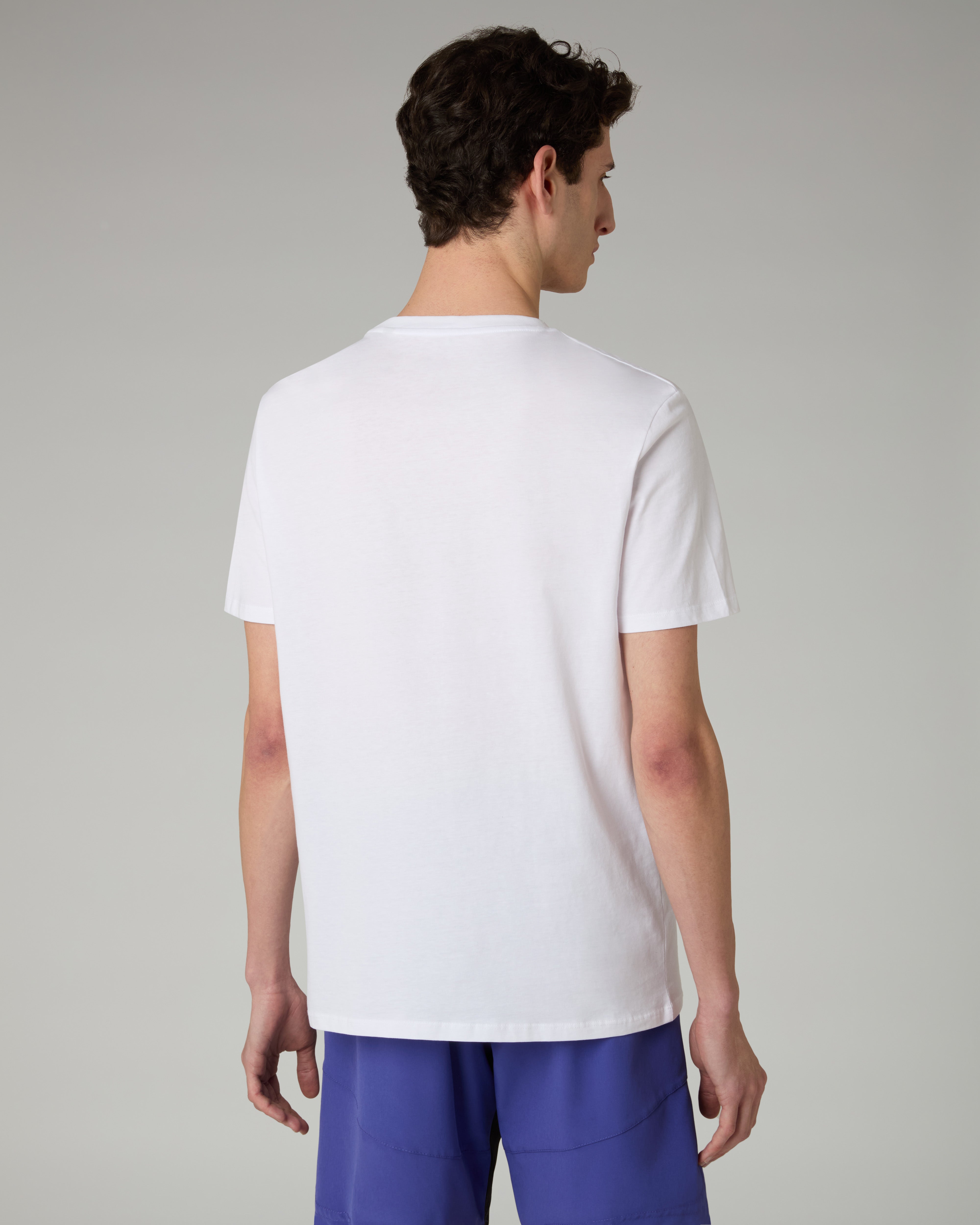 australian-league-cotton-t-shirt-maglietta-tennis-bianca-stampa-petto image 3
