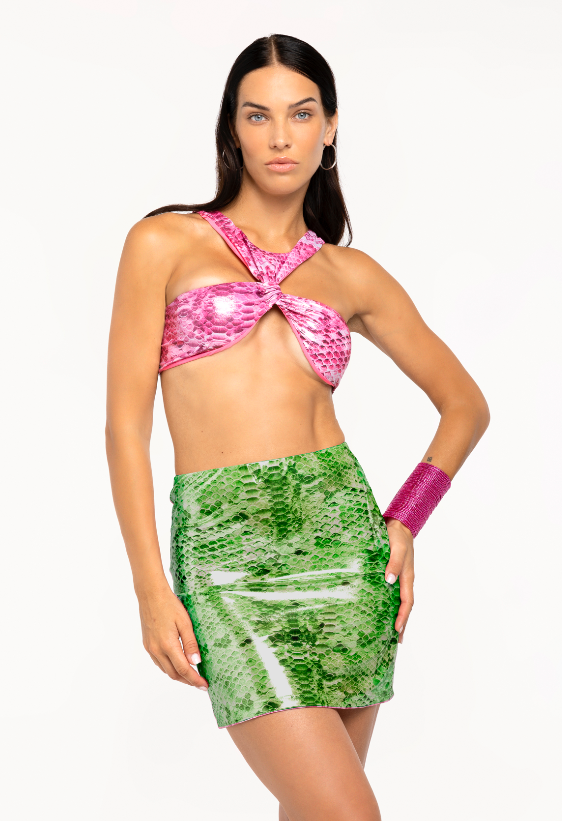 4giveness-gonna-corta-rainbow-boa-donna-stampa-elasticizzata image 3