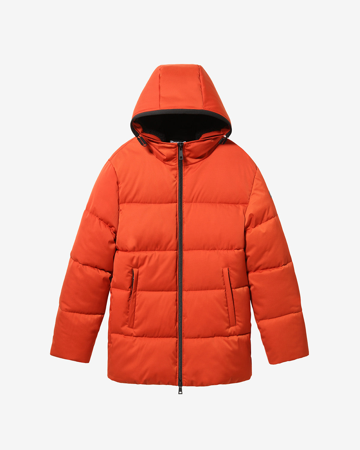australian-jaquard-jacket-giubbotto-con-cappuccio-ruggine image 8