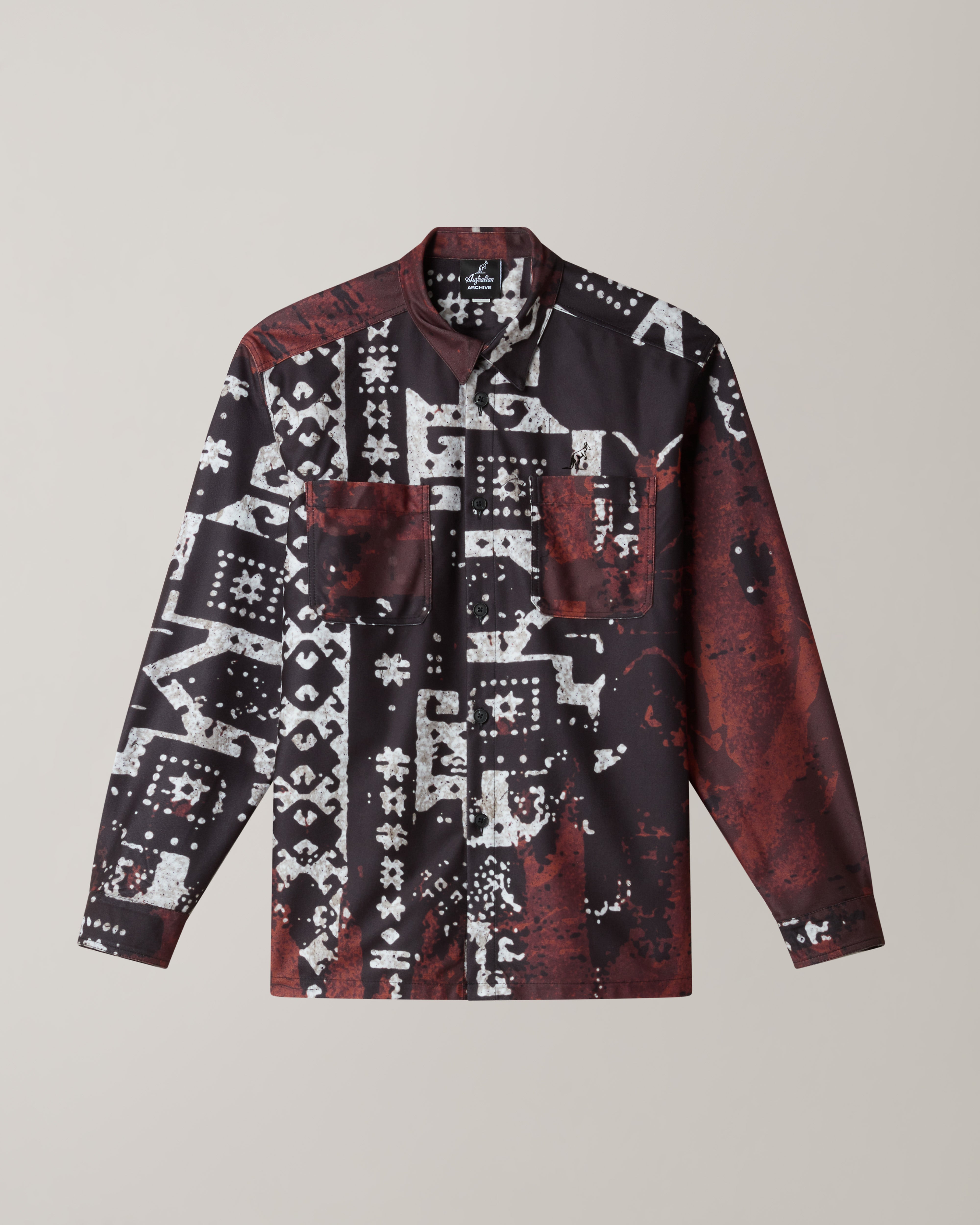 australian-arak-printed-shirt-camicia-over-in-sabrinda-made-in-italy image 6