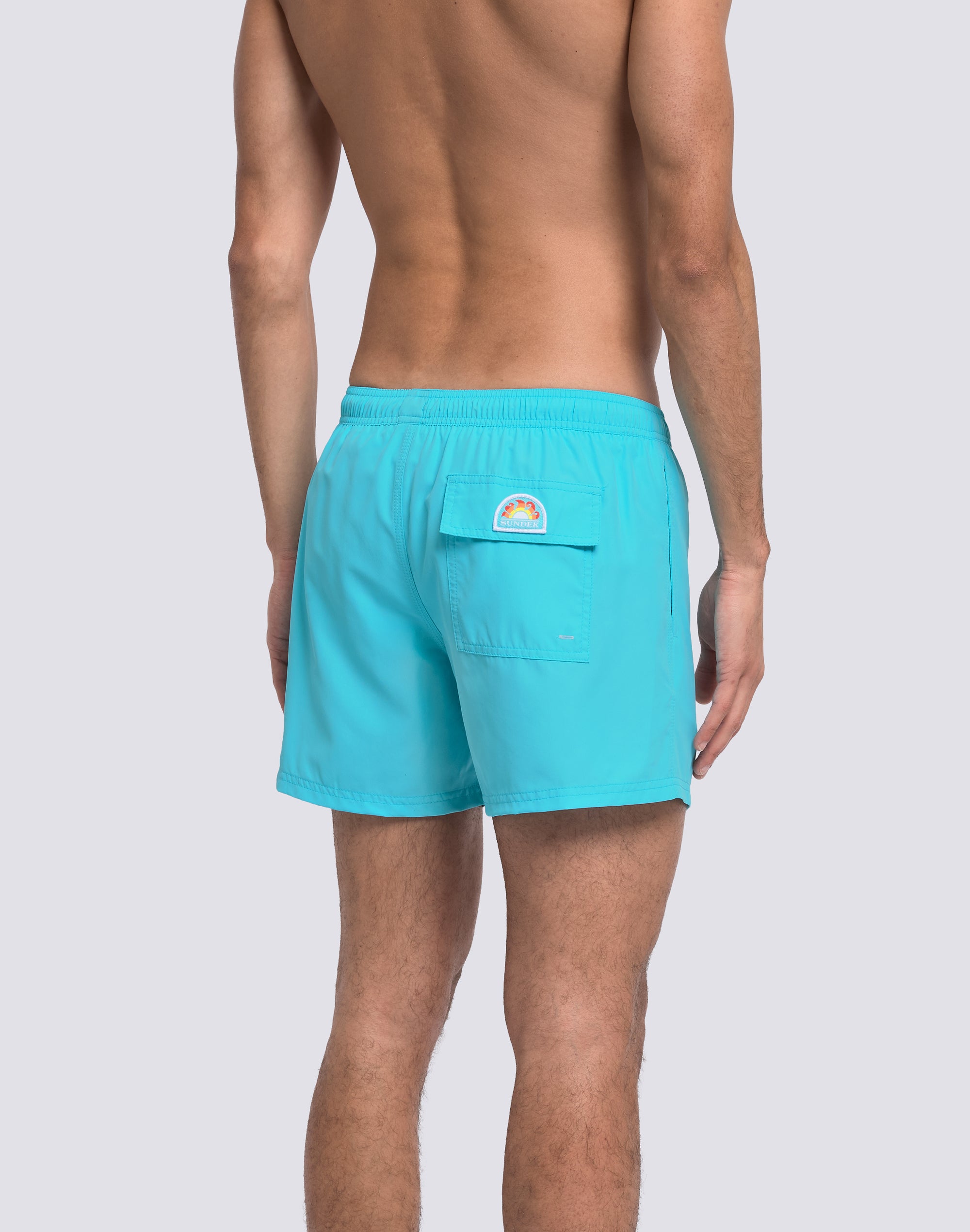 sundek-costume-mare-uomo-corto-vita-elasticata-repreve-m734bdrt300 image 5