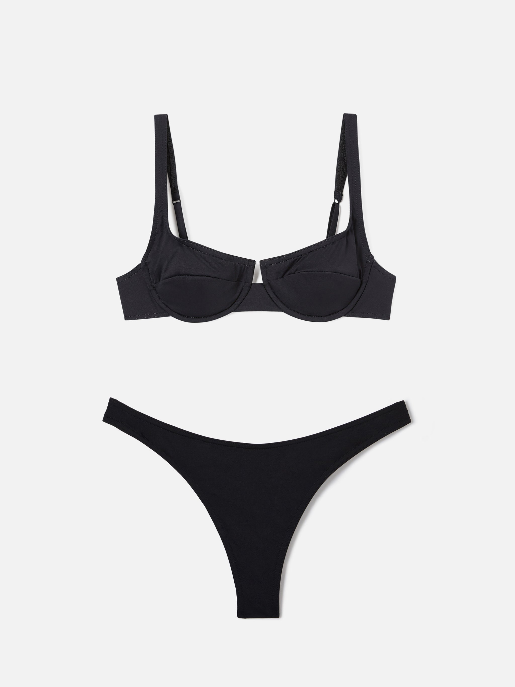 mc2-saint-barth-amira-naomi-bikini-balconette-nero-tinta-unita image 1