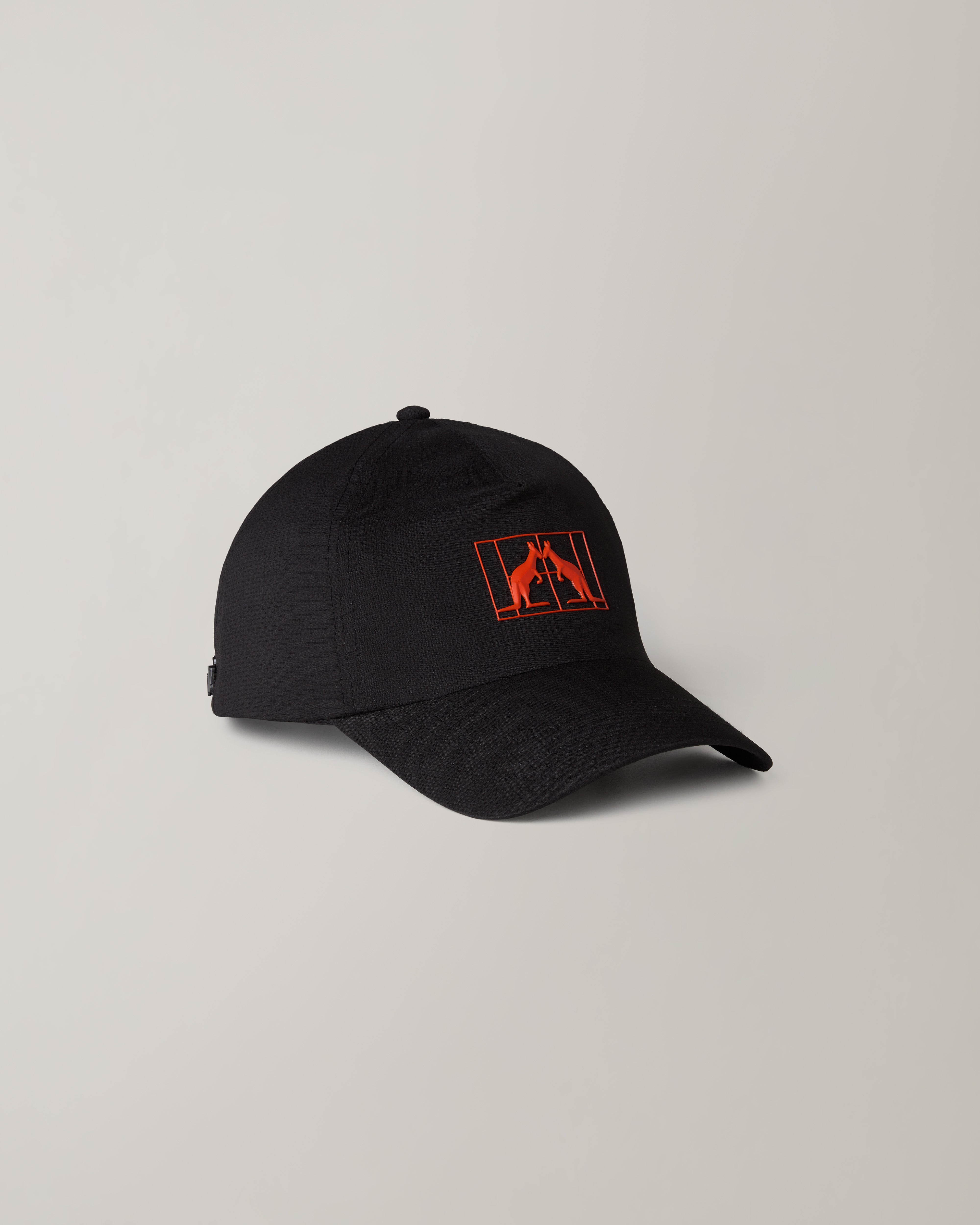australian-gemini-cap-cappellino-tecnico-nero-padel image 1