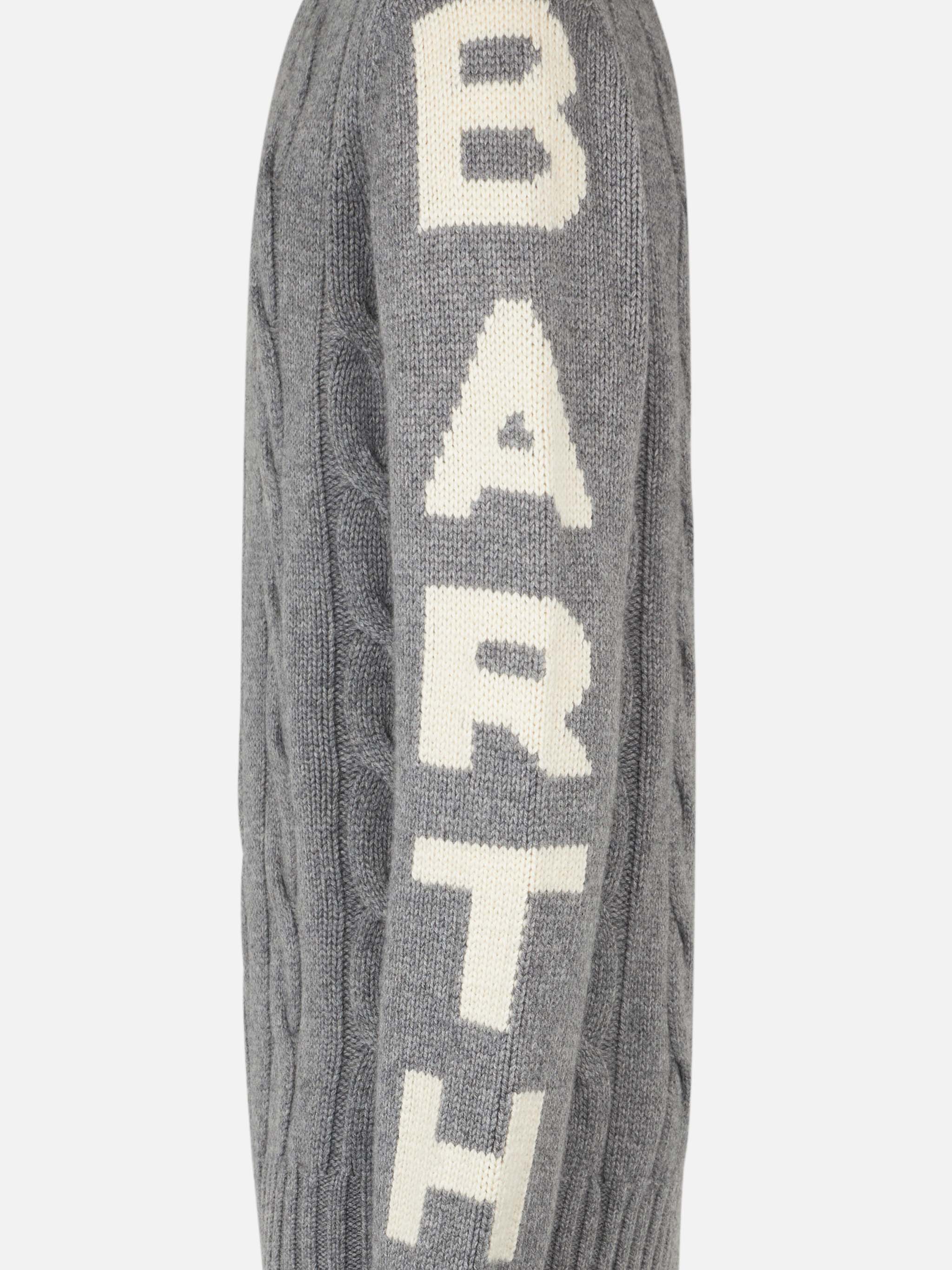 mc2-saint-barth-maglia-bergen-uomo-a-trecce-grigio-melange image 6