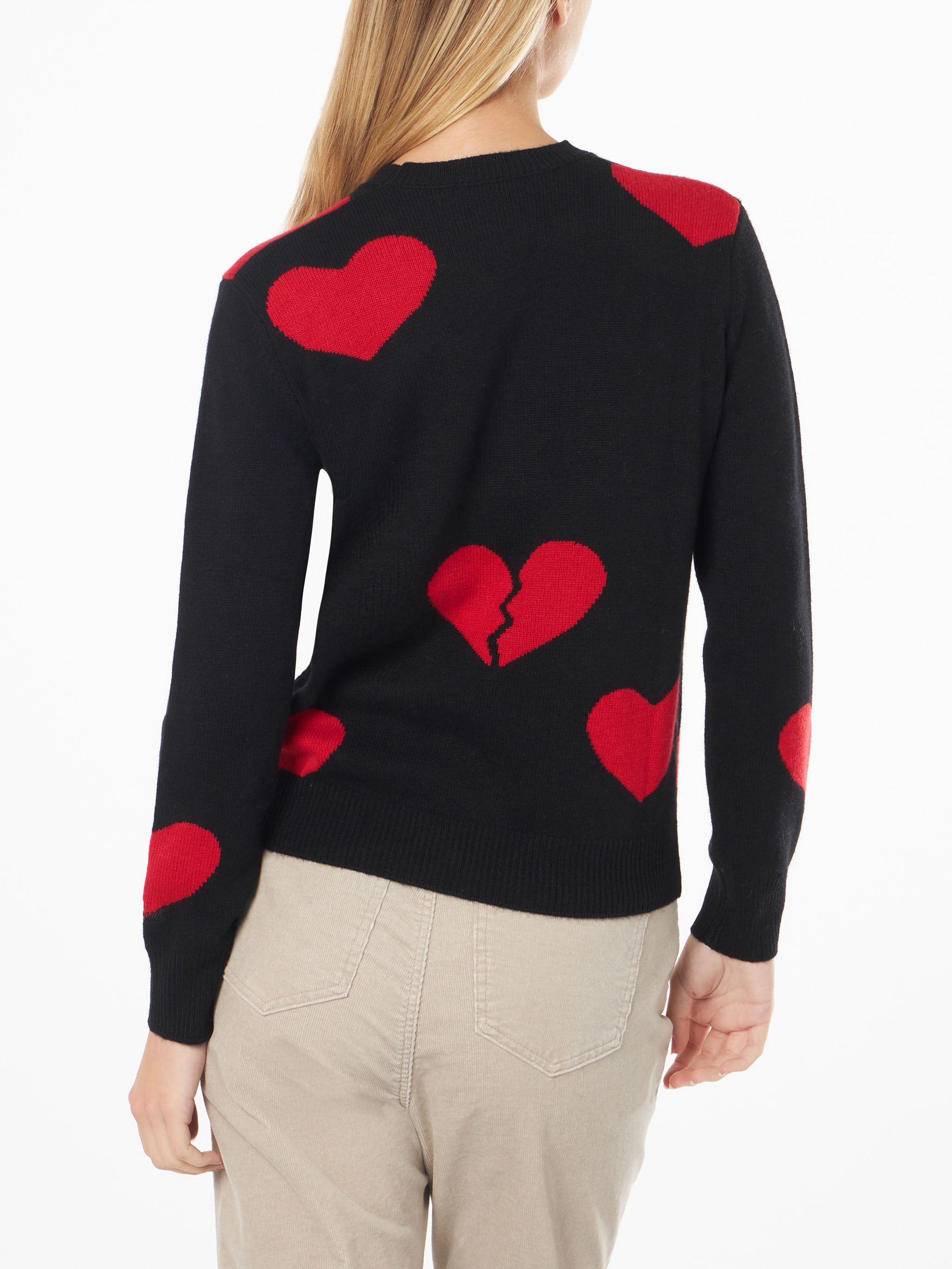 mc2-saint-barth-maglione-new-queen-nero-con-ricamo-heart-breaker-e-jacquard-cuor image 3