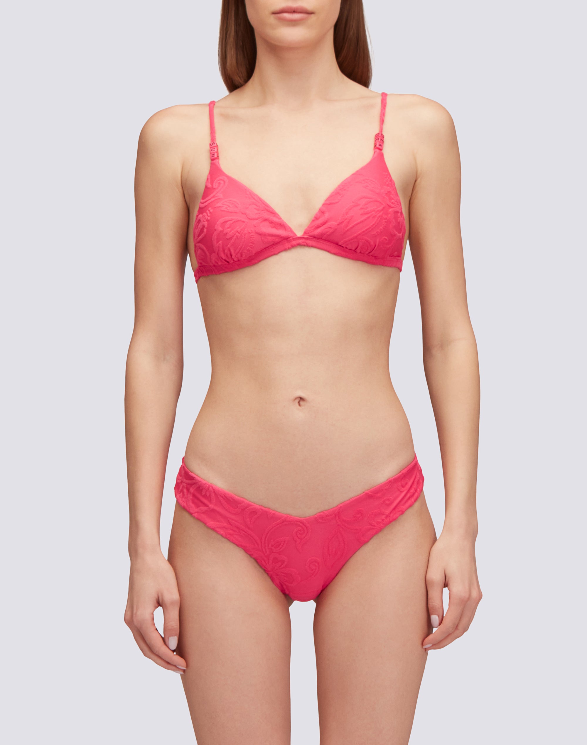 sundek-baunei-slip-sgambato-donna-in-spugna-jacquard-hibiscus image 2