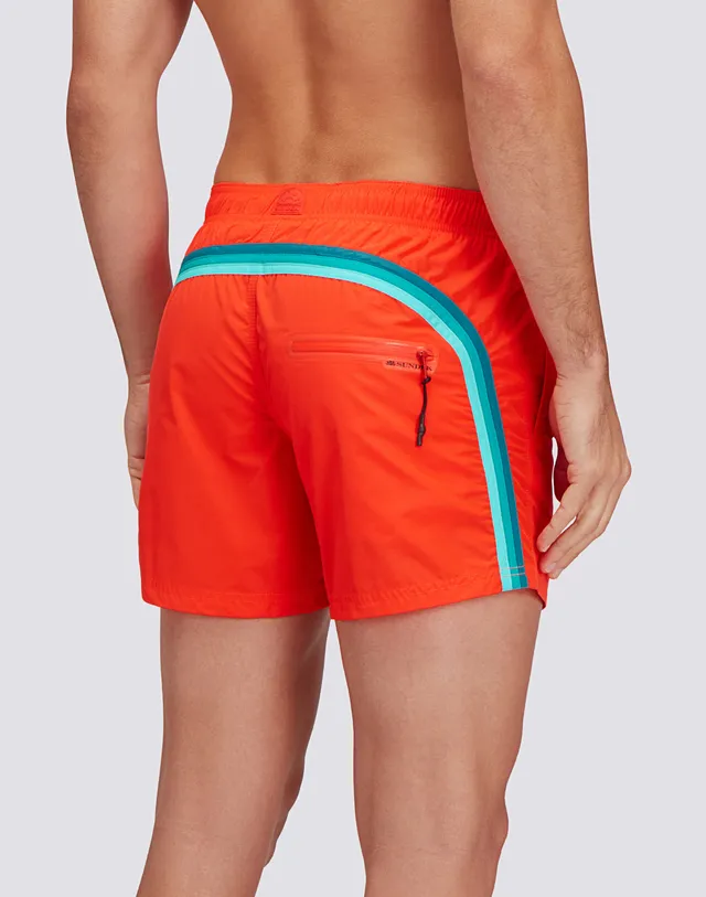 sundek-costume-da-bagno-uomo-corto-memory-vita-elasticata-con-zip image 1
