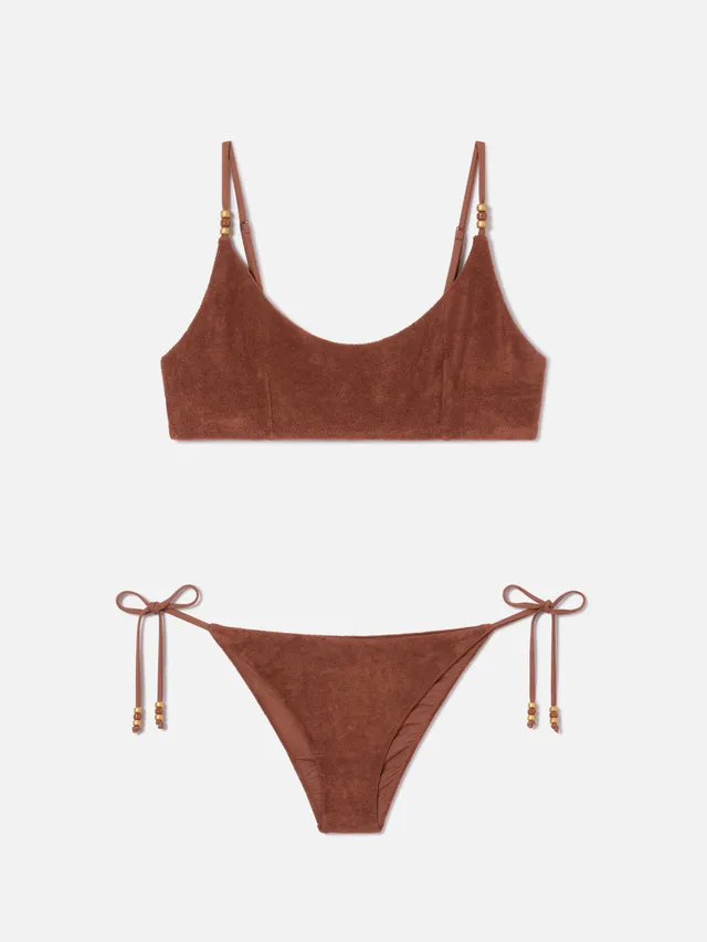 mc2-saint-barth-bikini-donna-judy-virgo-bralette-spugna-marrone image 1