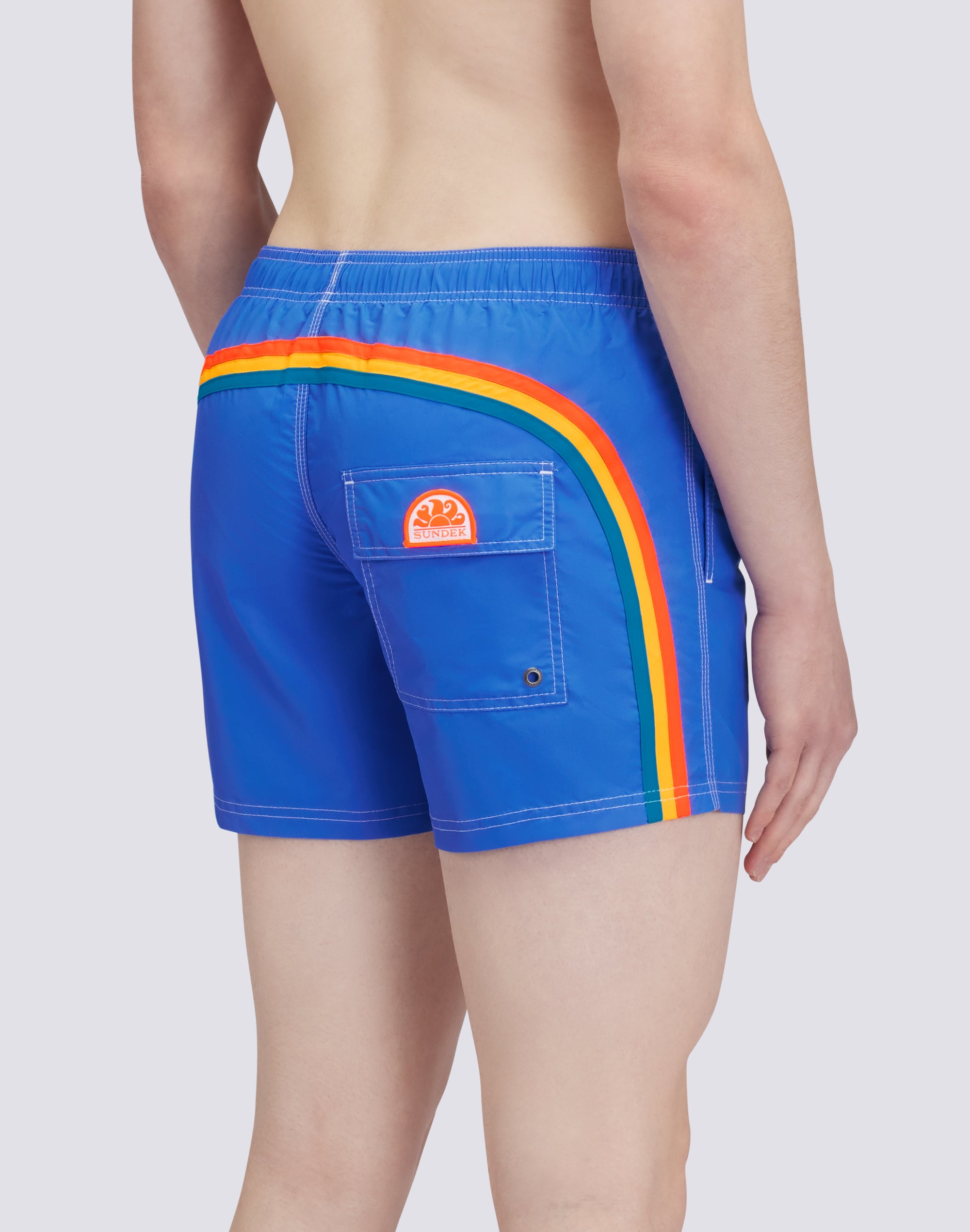 sundek-iconic-taffeta-costume-da-bagno-corto-uomo-vita-elasticata-m504bdta100 image 3