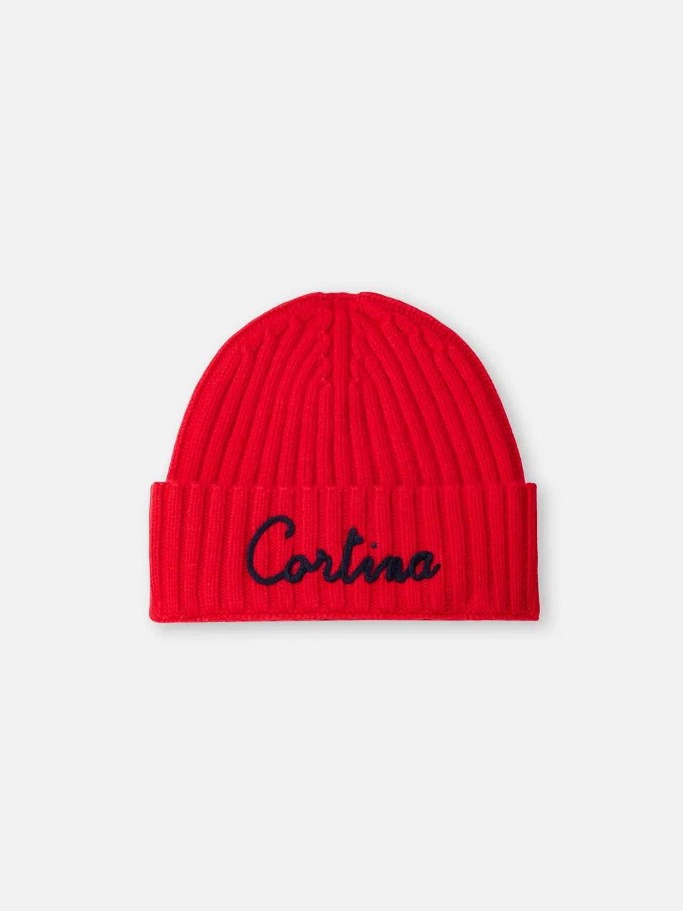 mc2-saint-barth-wengen-cappello-rosso-a-costine-misto-cashmere-ricamo-cortina image 1
