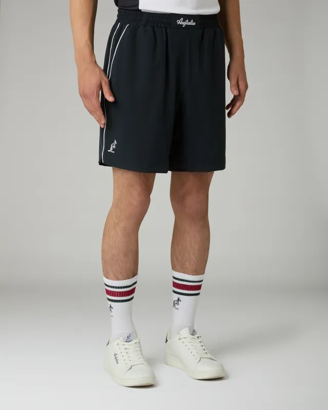 australian-slam-classic-short-blu-navy-bi-elastico-tennis image 1