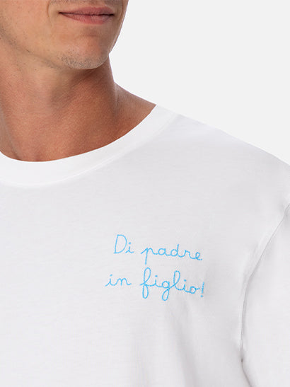mc2-saint-barth-t-shirt-uomo-di-padre-in-figlio-ss-lazio-special-edition-bianca image 1
