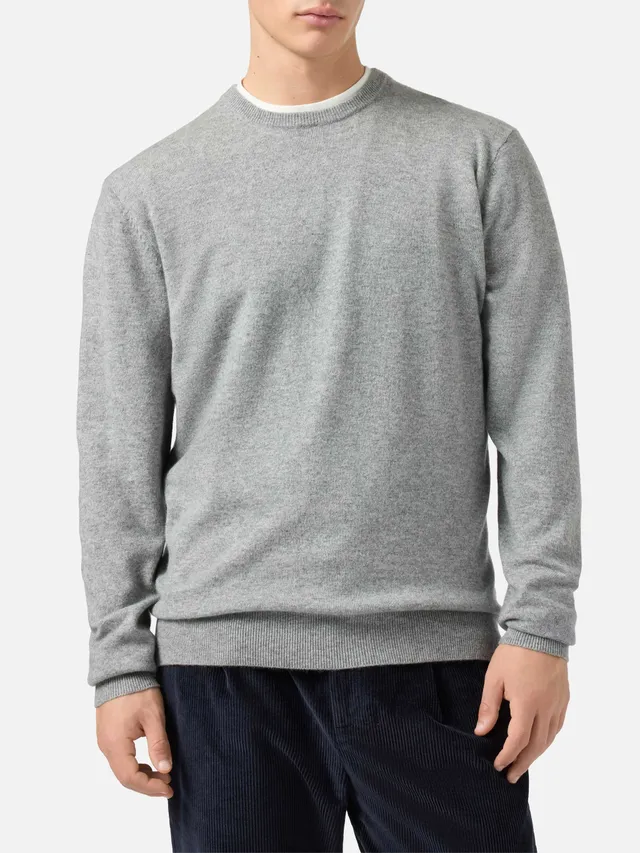 mc2-saint-barth-maglione-regent-in-100-cashmere-grigio-melange image 1