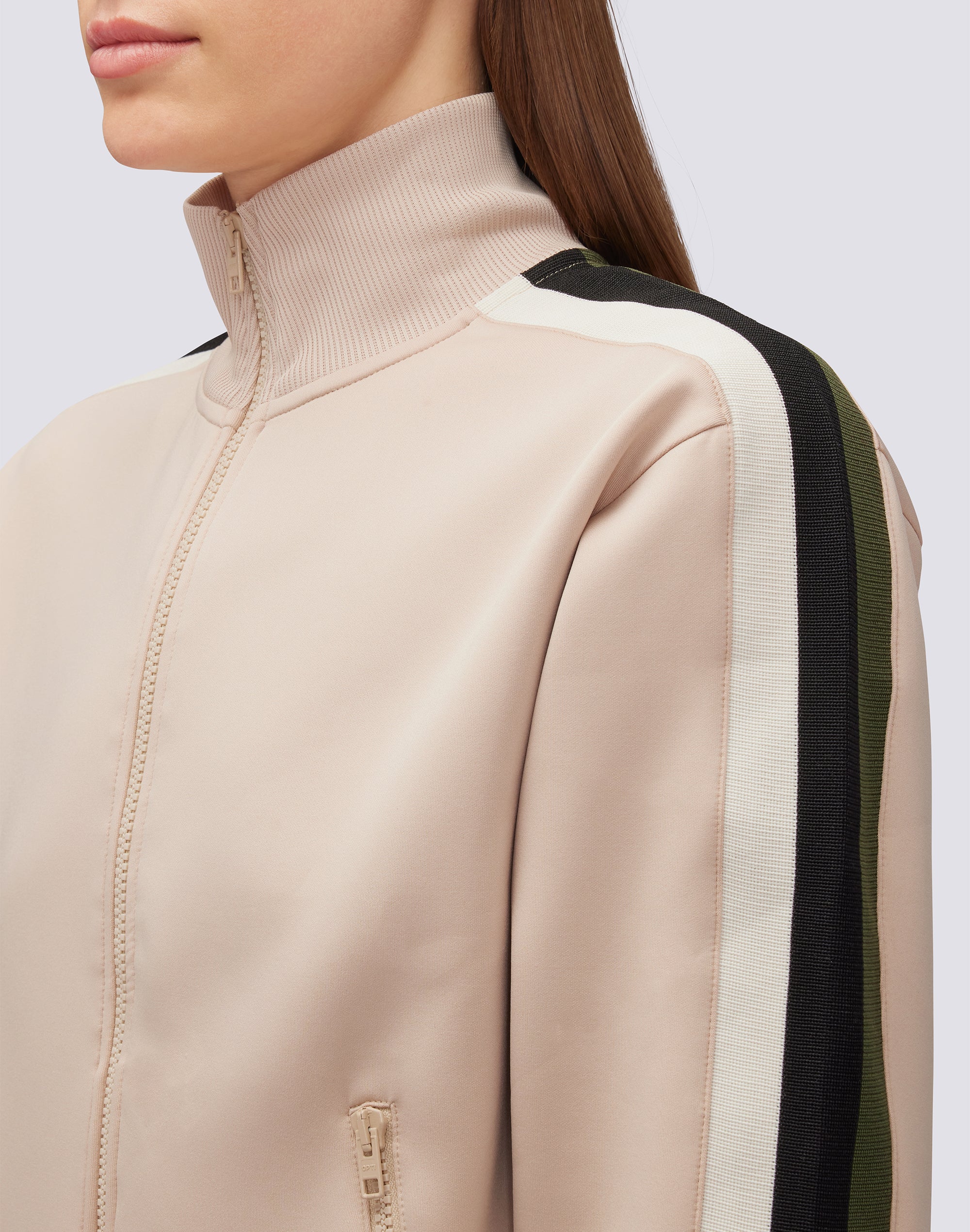 sundek-goldenwave-felpa-scuba-donna-full-zip-con-arcobaleno-w045jhsc100 image 4