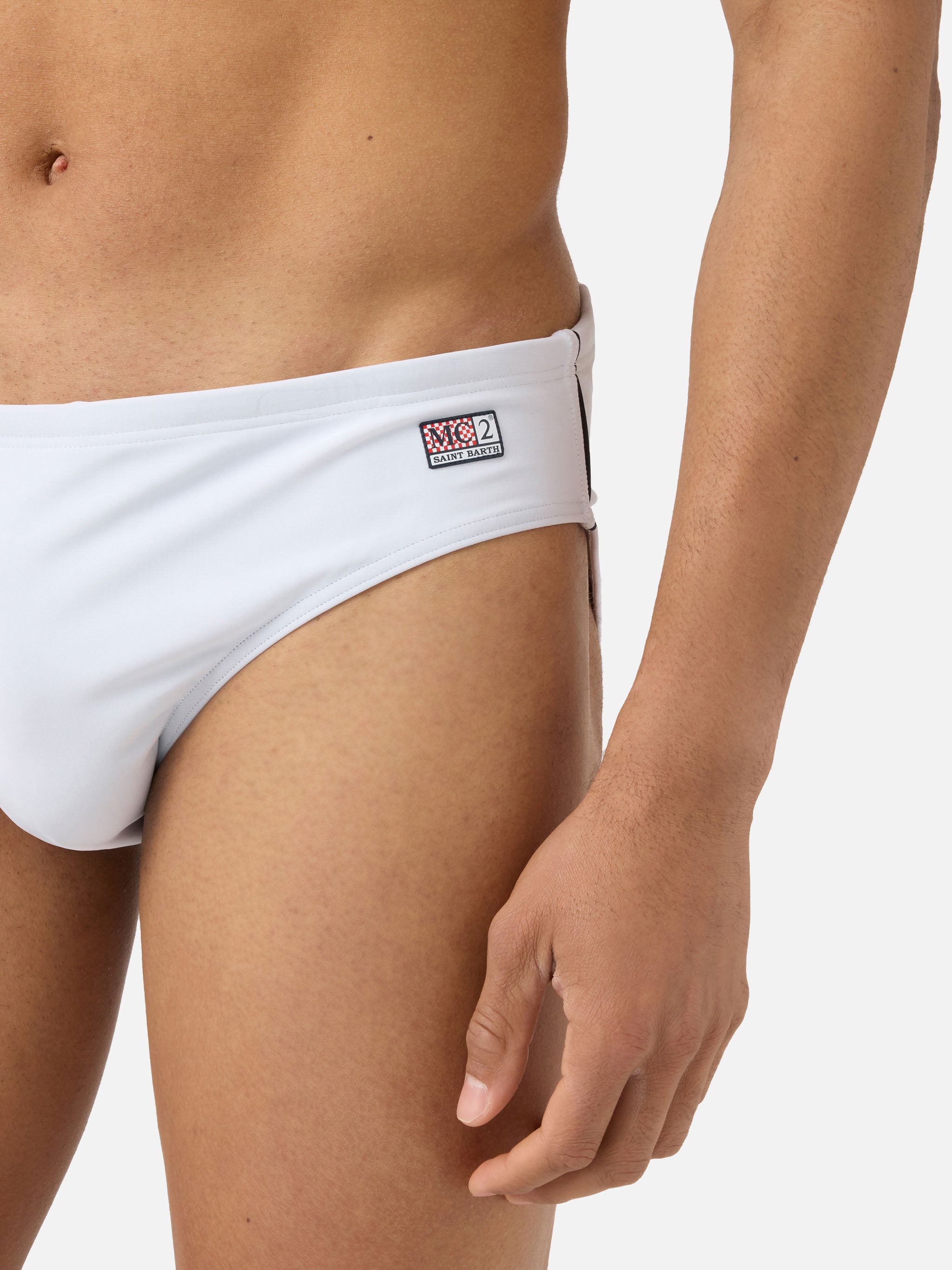 mc2-saint-barth-cayo-slip-mare-uomo-bianco-upf-50 image 4