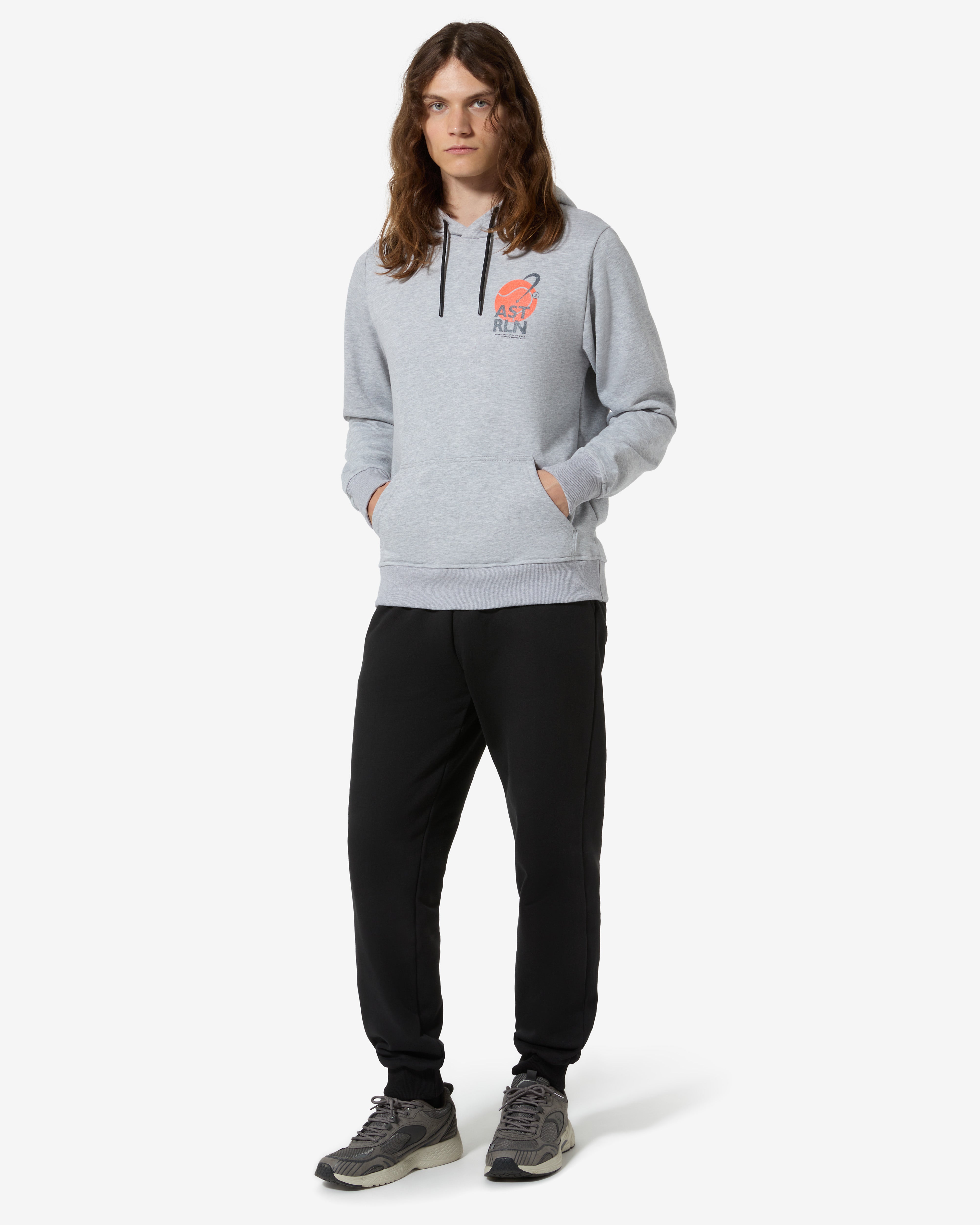 australian-anti-gravity-hoodie-felpa-cappuccio-grigio-melange image 2