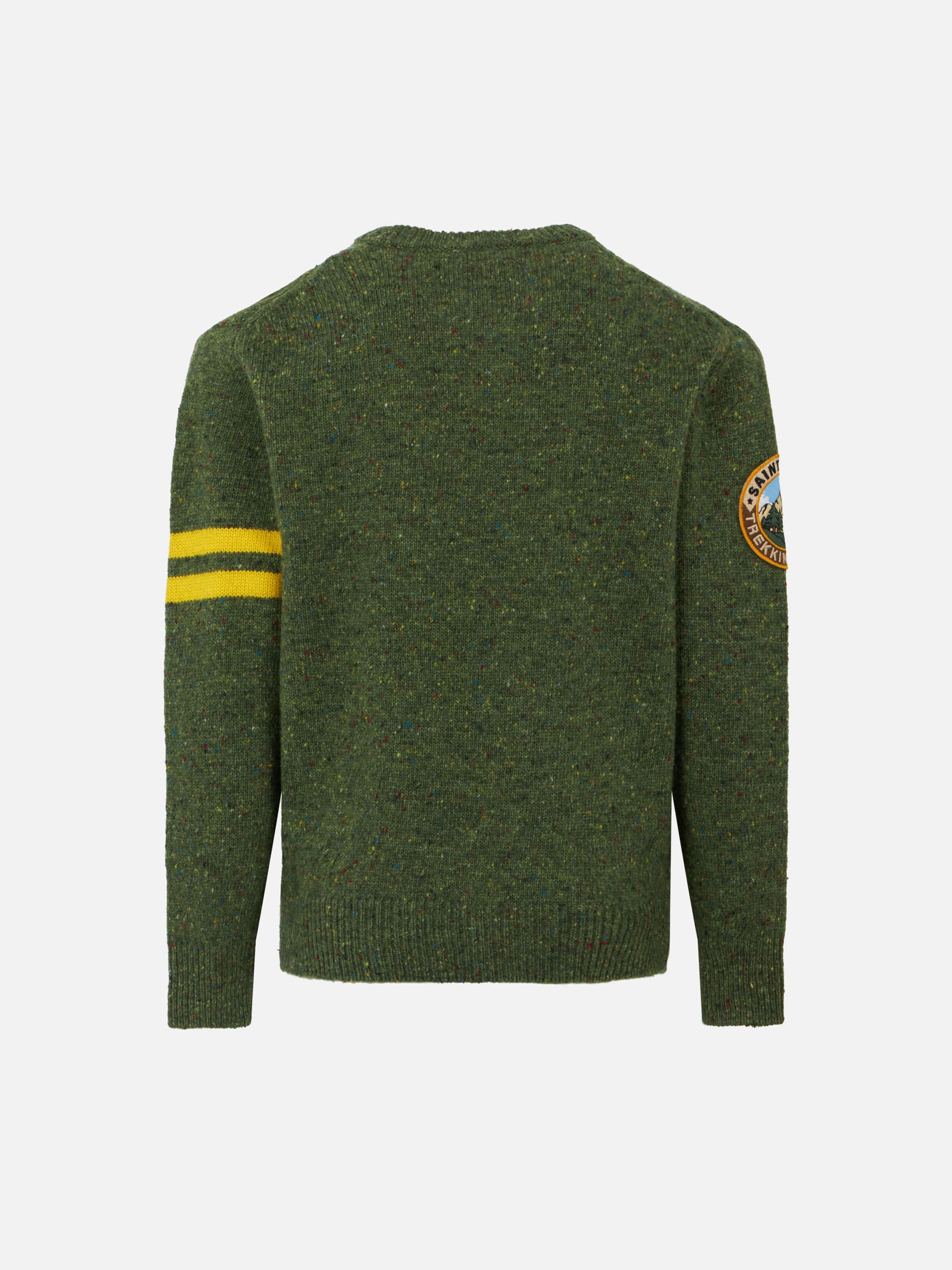 mc2-saint-barth-donegal-maglione-girocollo-bambino-snoopy-peanuts-verde image 3