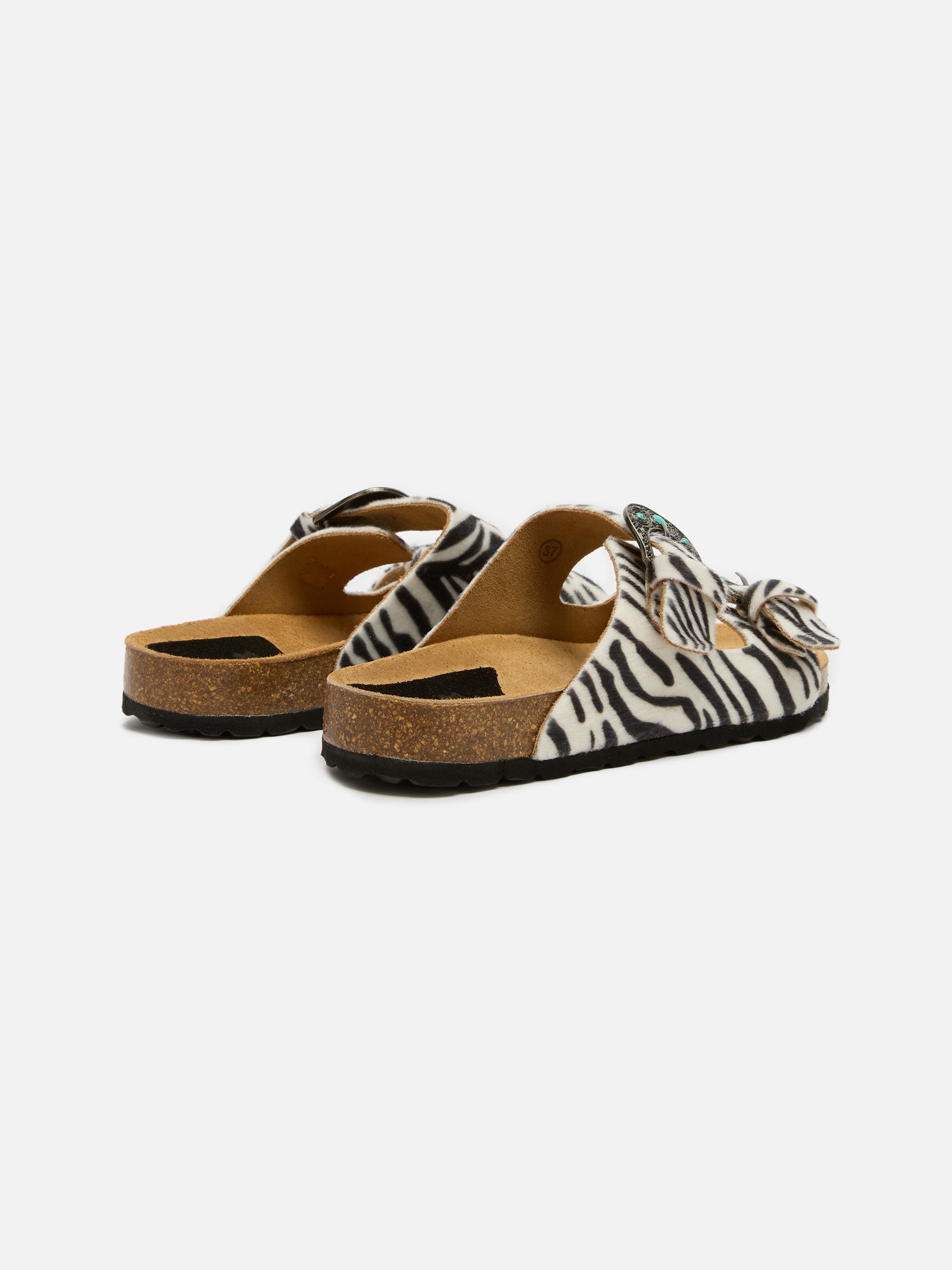 mc2-saint-barth-taji-special-edition-sandali-con-fibbia-in-cavallino-zebrato-bia image 3