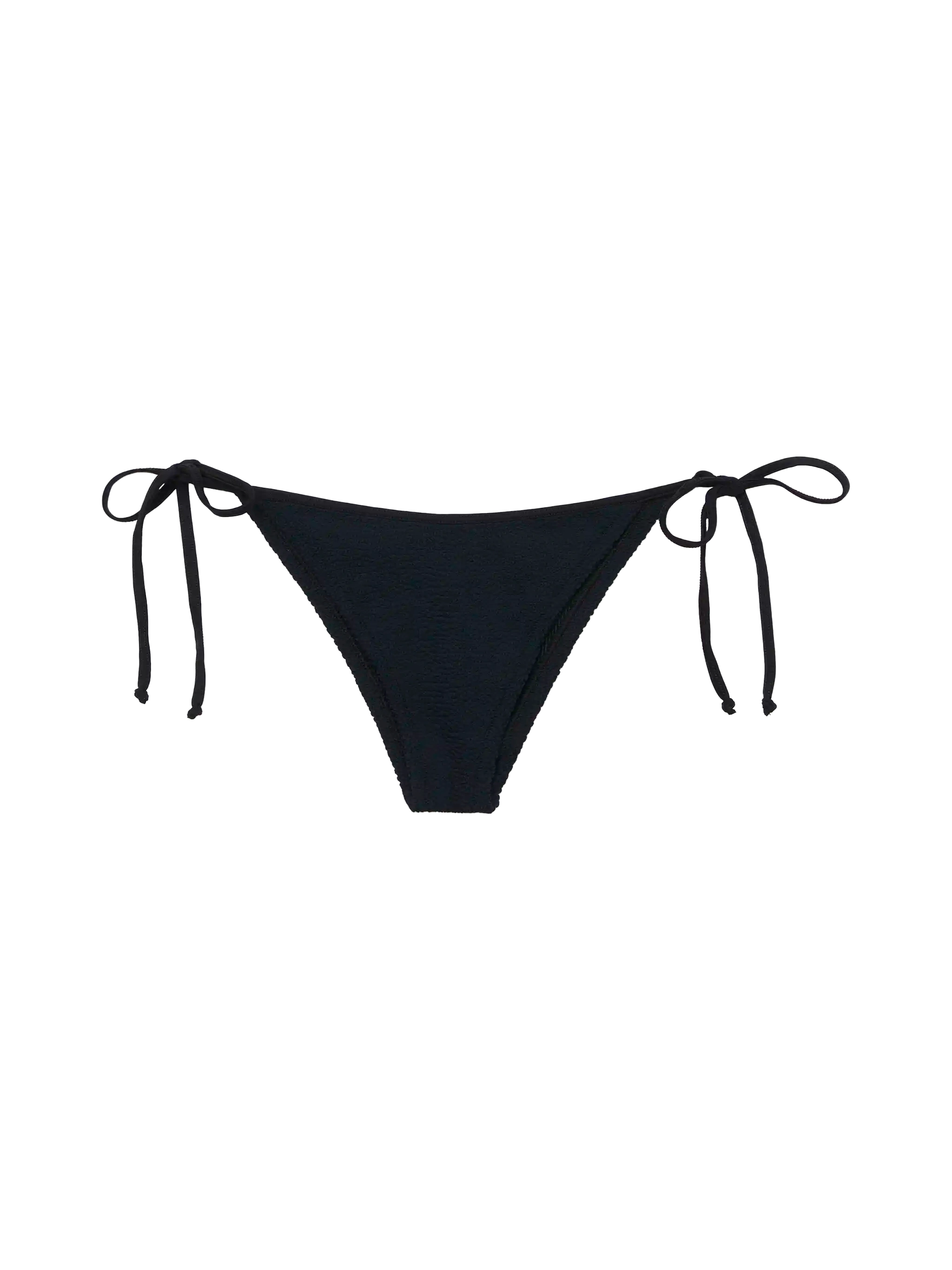 mc2-saint-barth-marielle-slip-mare-classico-donna-nero-in-crinkle image 1