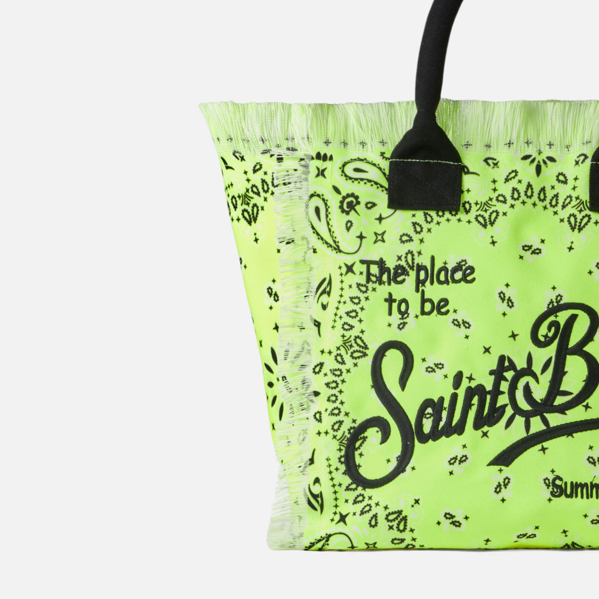 mc2-saint-barth-vanity-borsa-a-spalla-tote-giallo-fluo-stampa-bandana-40x32x20-c image 2
