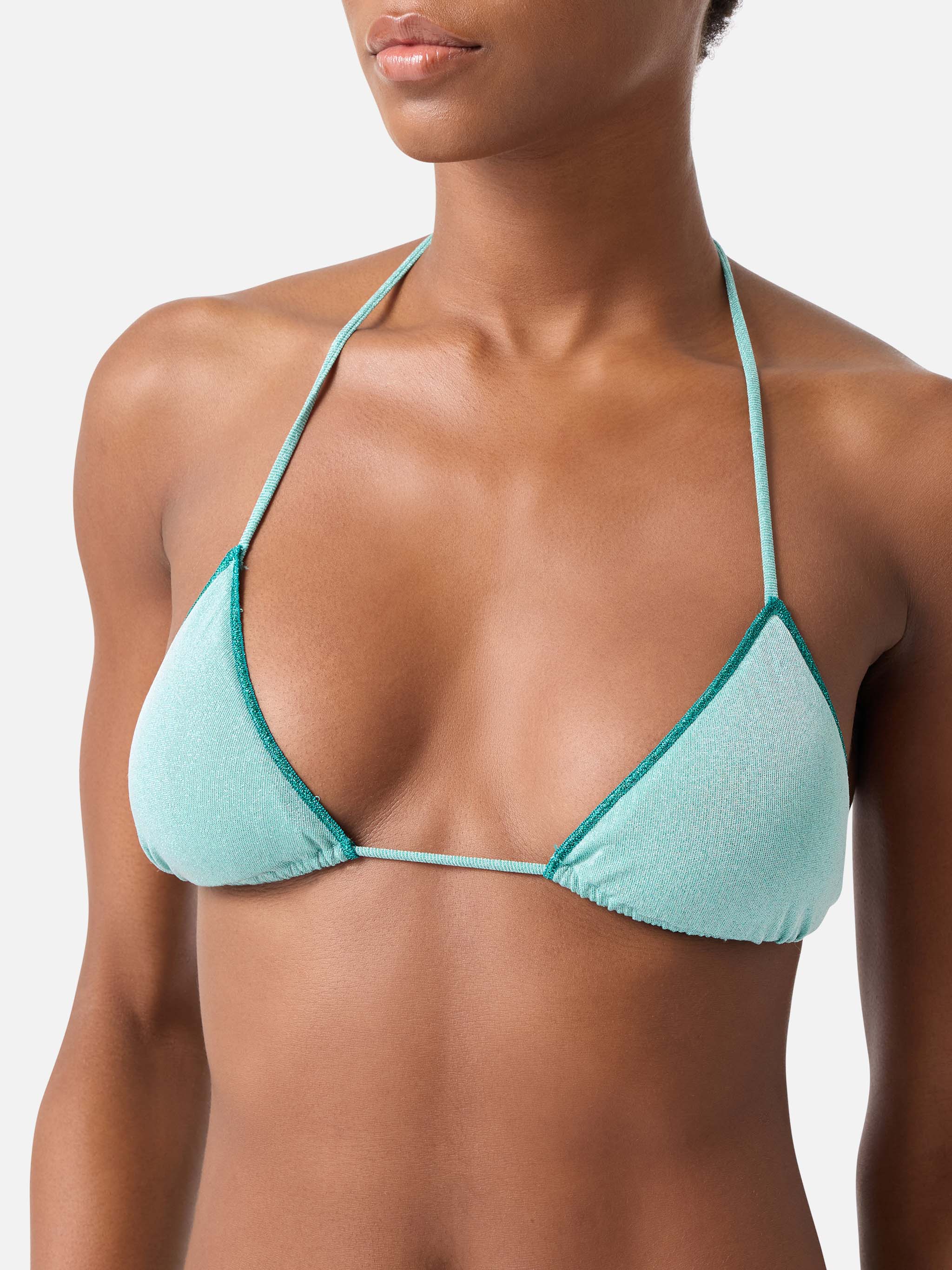 mc2-saint-barth-leah-top-bikini-triangolo-in-lurex-verde-acqua image 2