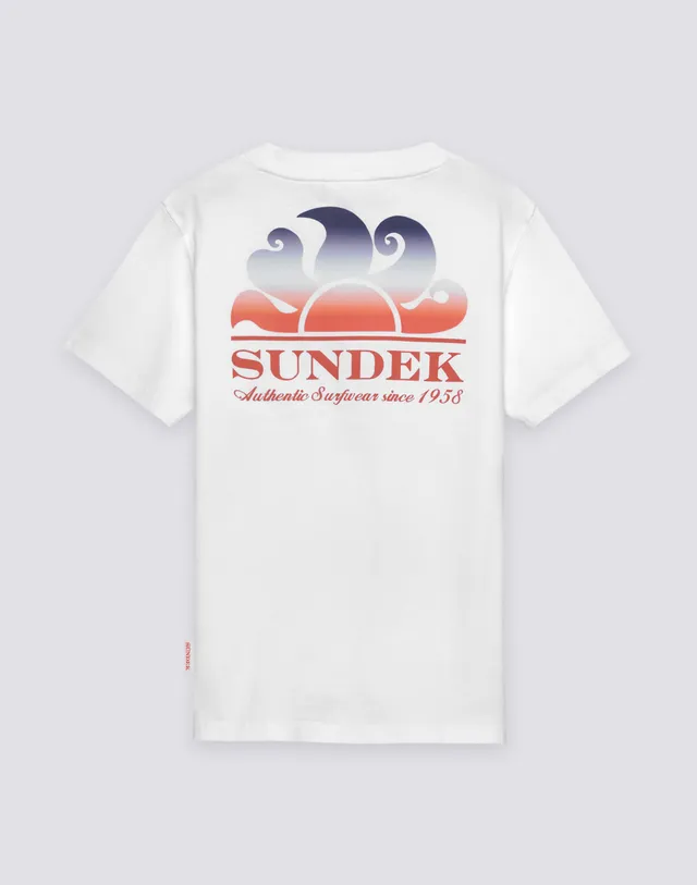 sundek-mini-new-herbert-t-shirt-bambino-con-taschino-e-logo-shaded image 1