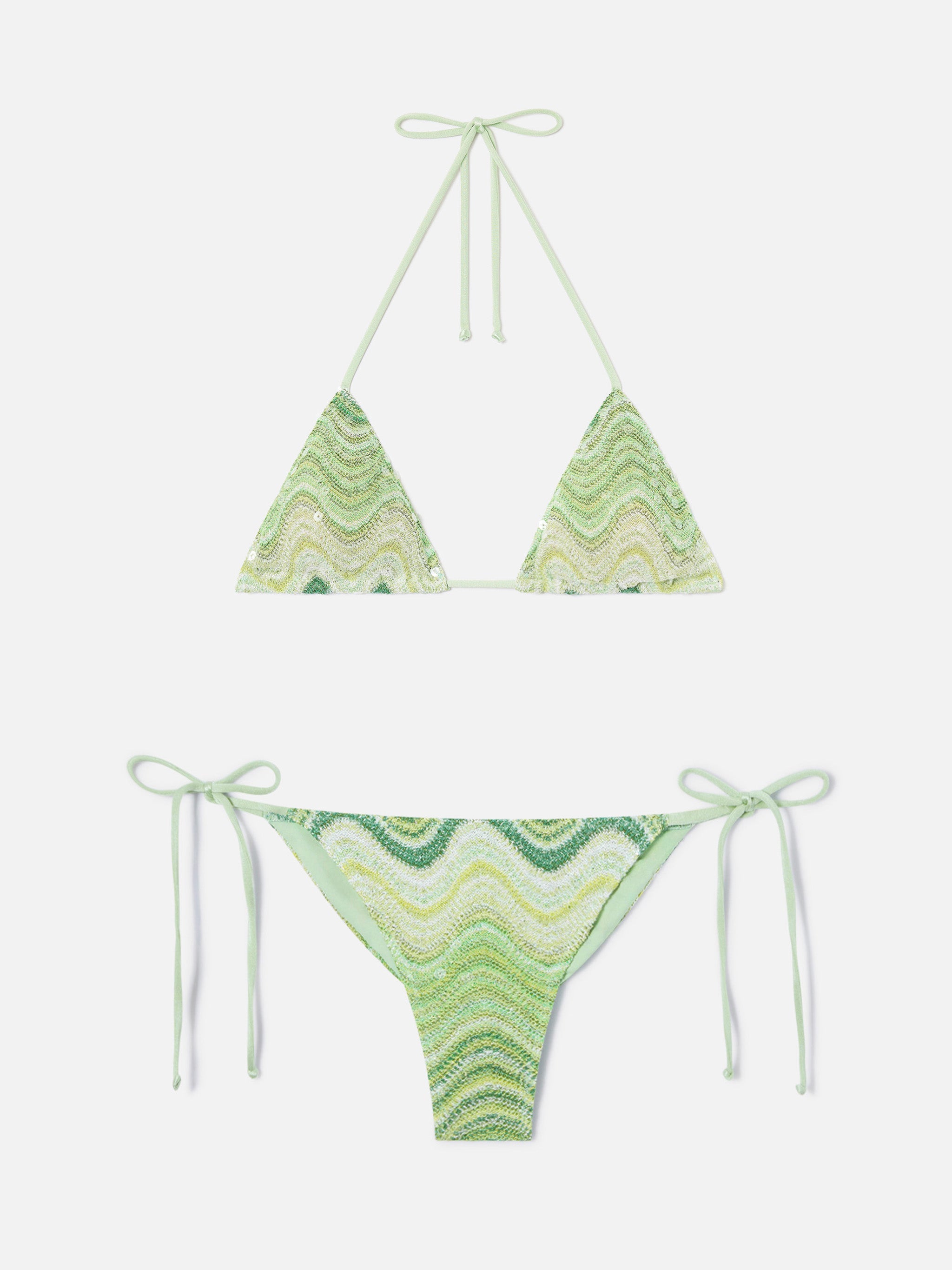 mc2-saint-barth-leah-marielle-bikini-raschel-onde-degrad-verde-con-paillettes image 1