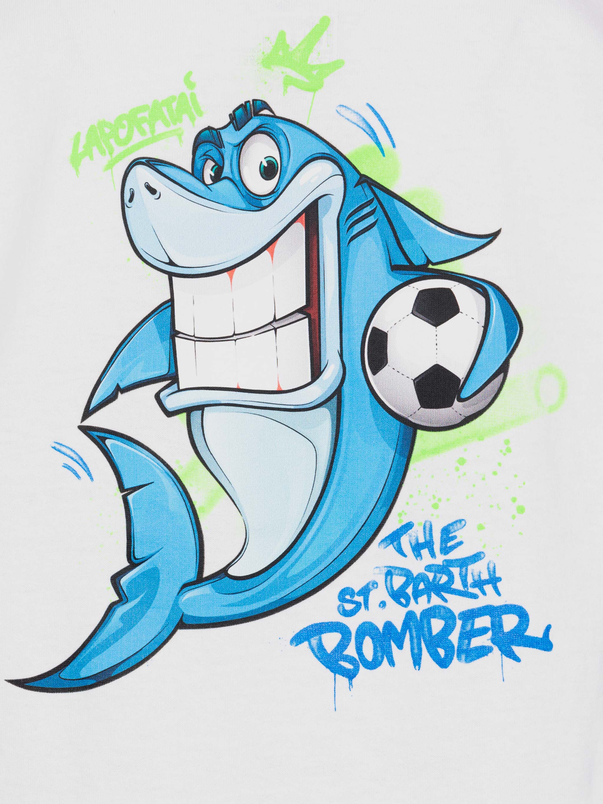 mc2-saint-barth-t-shirt-boy-cryptopuppets-special-edition-squalo-in-cotone-blu-n image 3