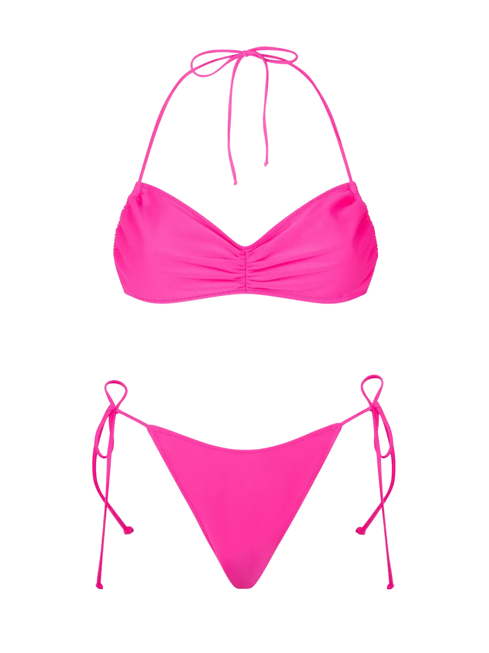 mc2-saint-barth-bikini-levante-norah-fascia-fucsia-con-slip-laccetti image 1