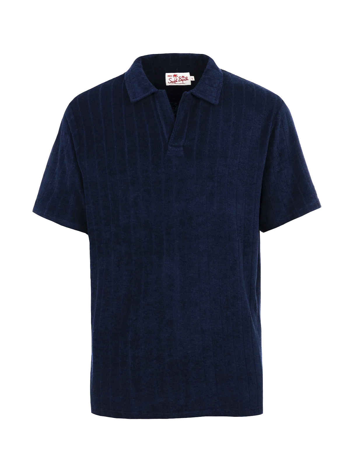 mc2-saint-barth-jeremy-polo-uomo-spugna-a-righe-blu image 5