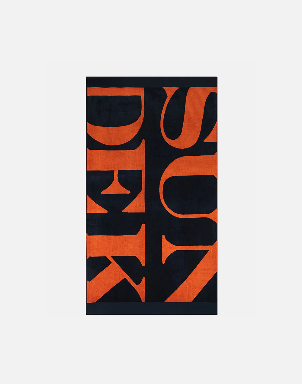 sundek-telo-mare-in-spugna-jacquard-con-maxi-logo-a-contrasto image 1