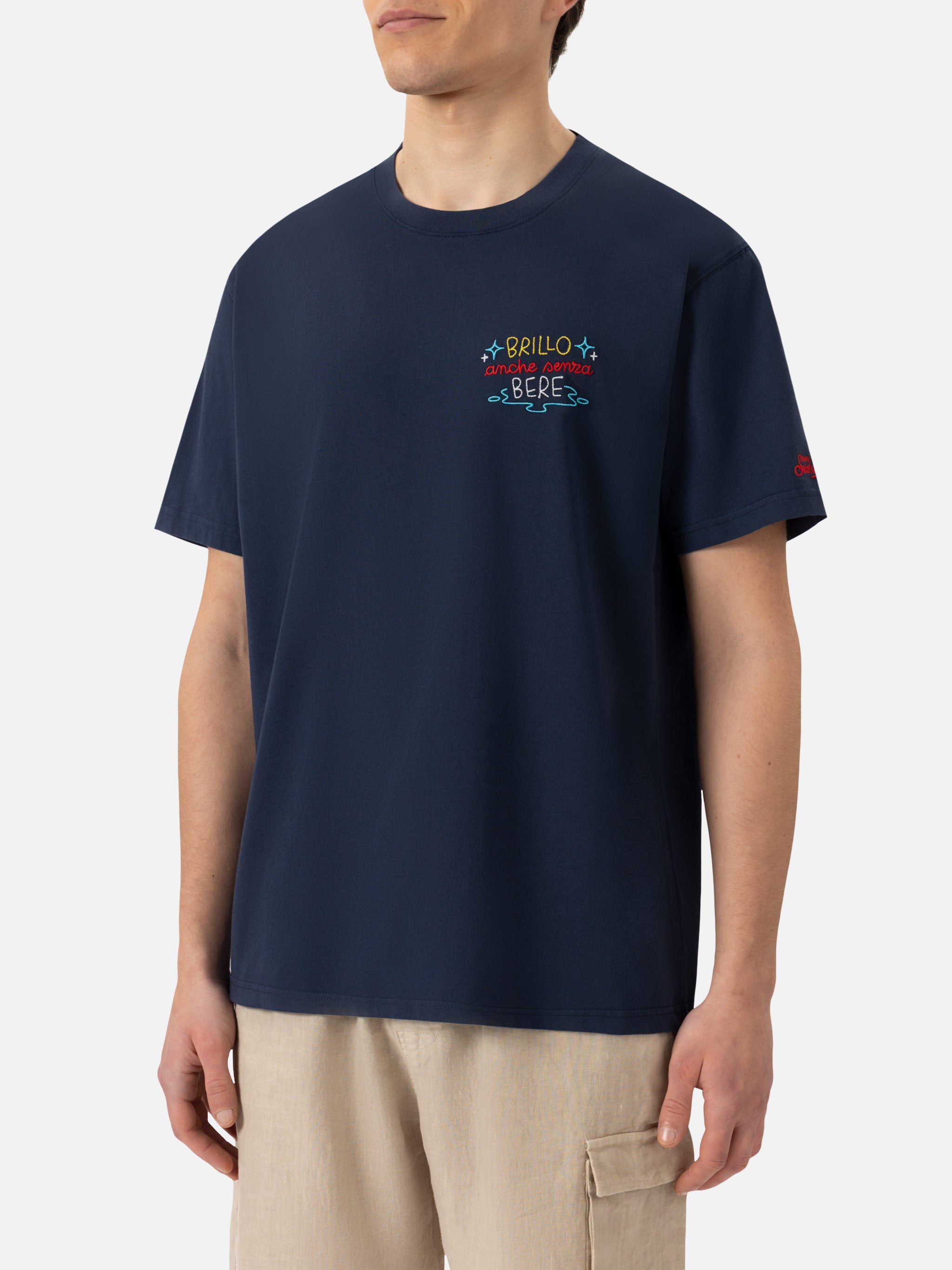 mc2-saint-barth-t-shirt-portofino-uomo-blu-navy-special-edition-brillo-senza-ber image 2