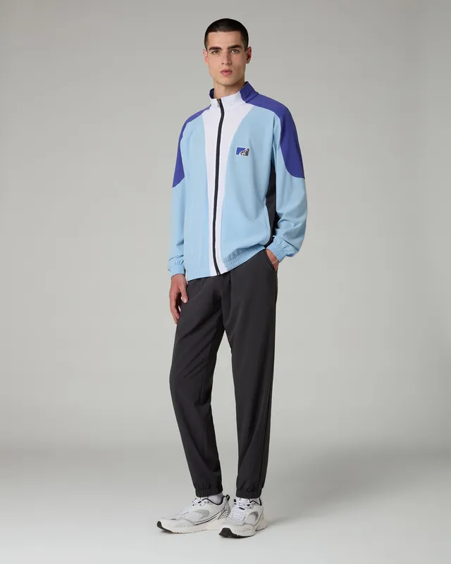 australian-classic-pro-tracksuit-tuta-uomo-azzurro-pastello-full-zip image 1