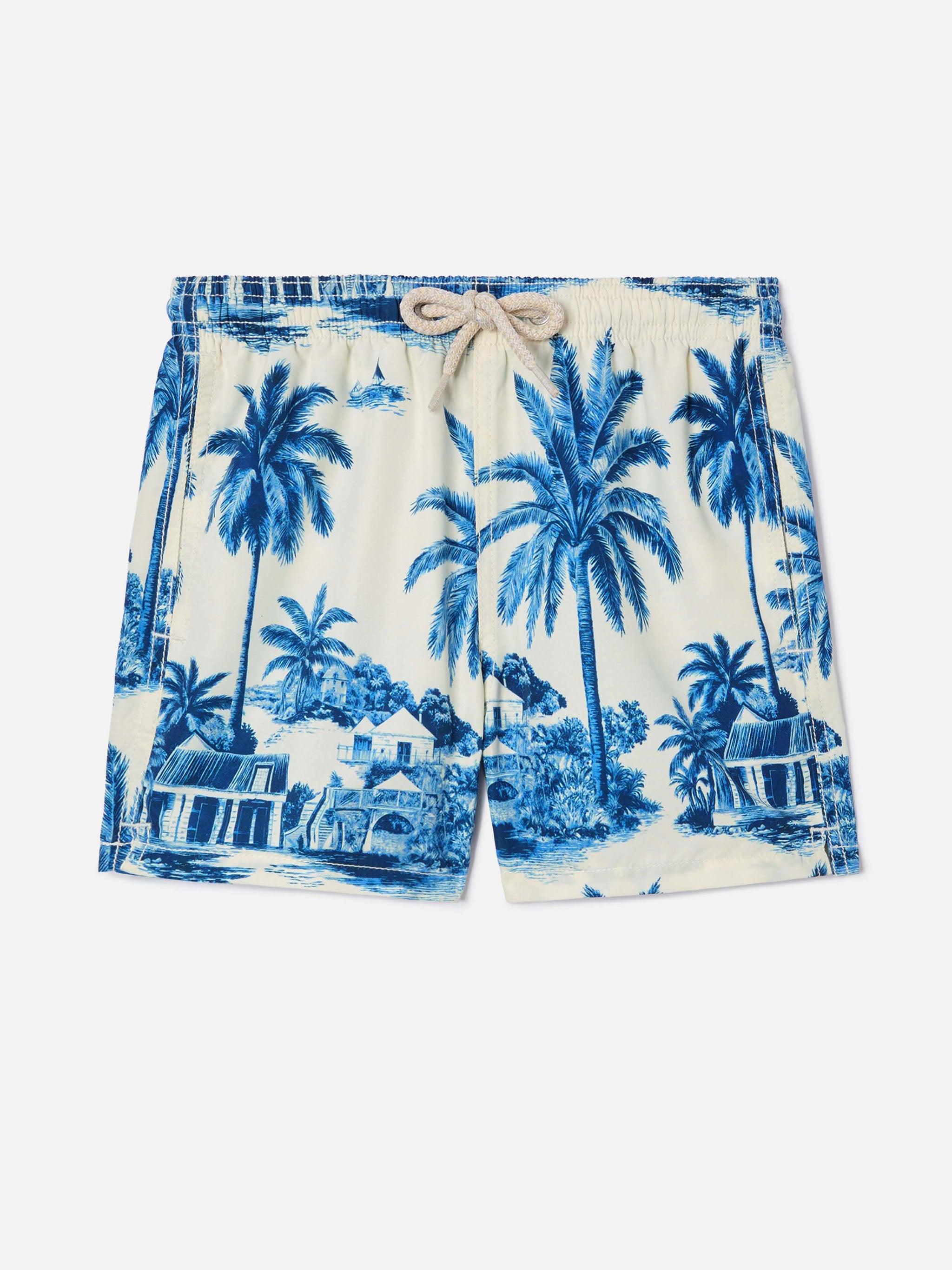 mc2-saint-barth-costume-jean-con-stampa-toile-de-jouy-blu-bambino image 1