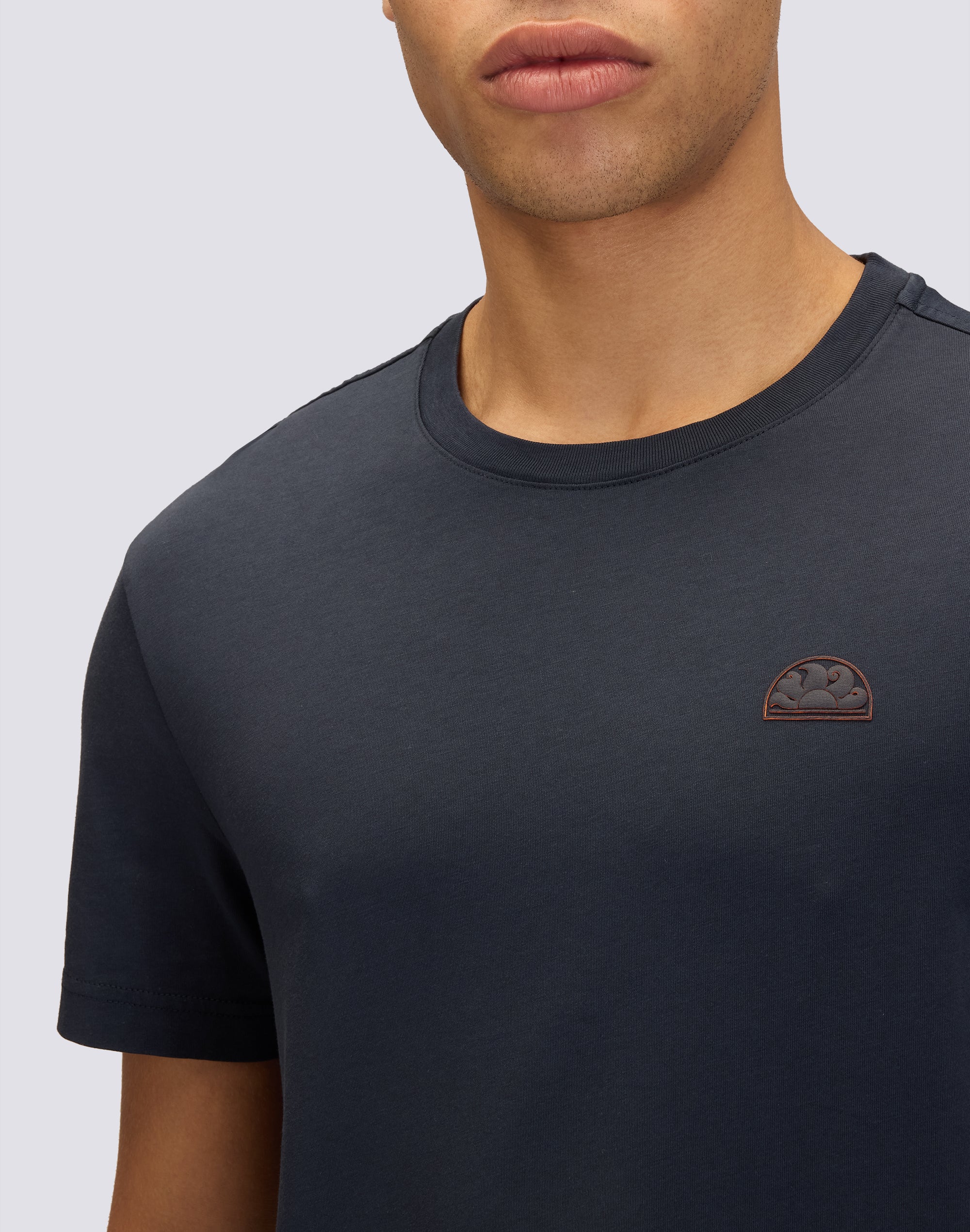 sundek-t-shirt-uomo-tinta-unita-in-cotone-pima image 3