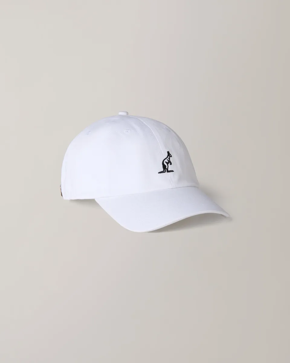 australian-timeless-cap-cappellino-dad-hat-in-cotone-bianco image 1