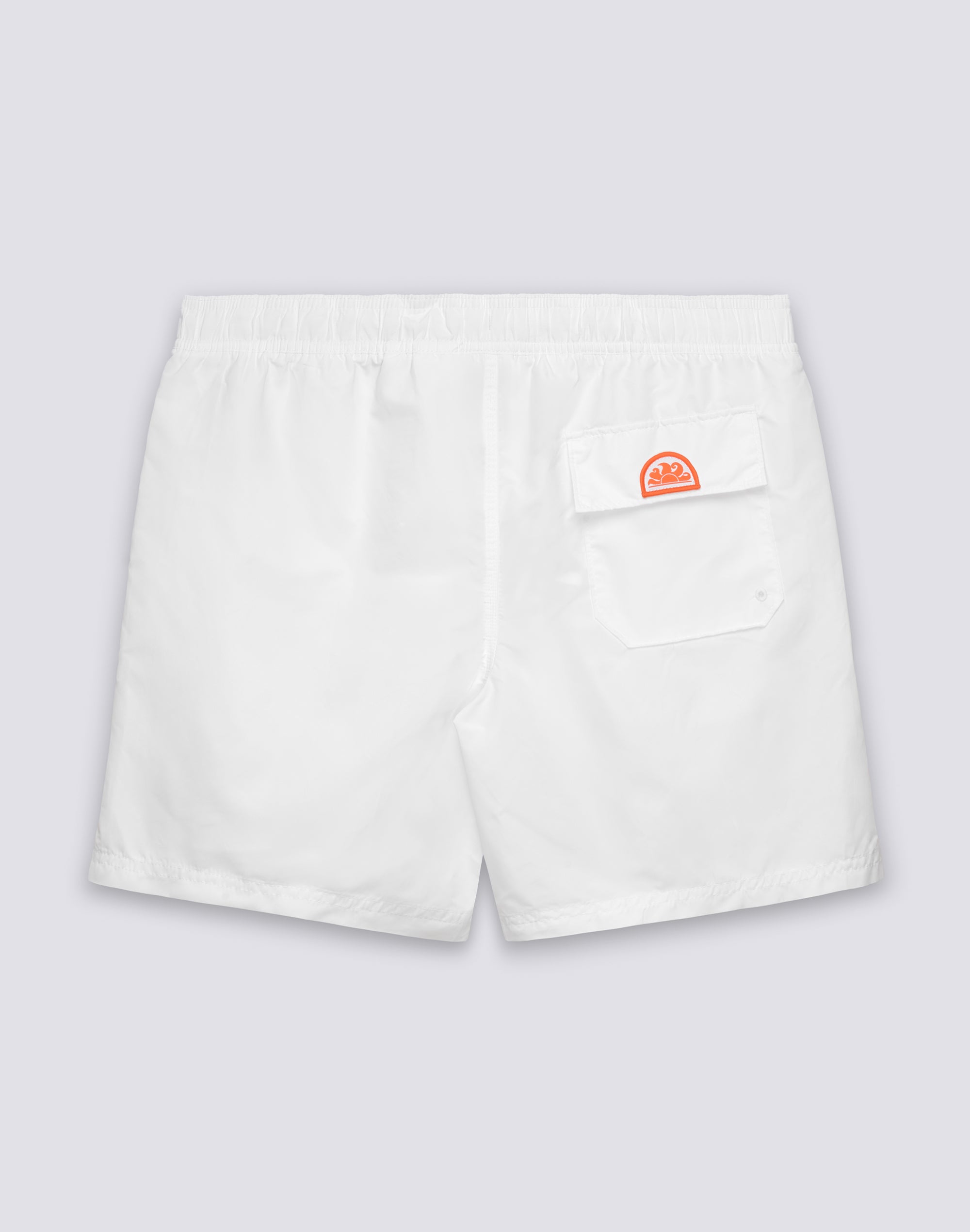 sundek-boardshort-uomo-nylon-taffet-effetto-lavato-tricolore-ricamato-38-cm image 2