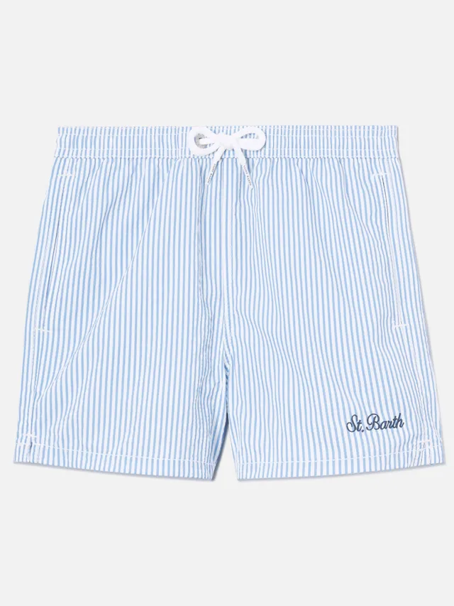 mc2-saint-barth-patmos-jr-costume-mare-bambino-azzurro-a-righe-seersucker image 1
