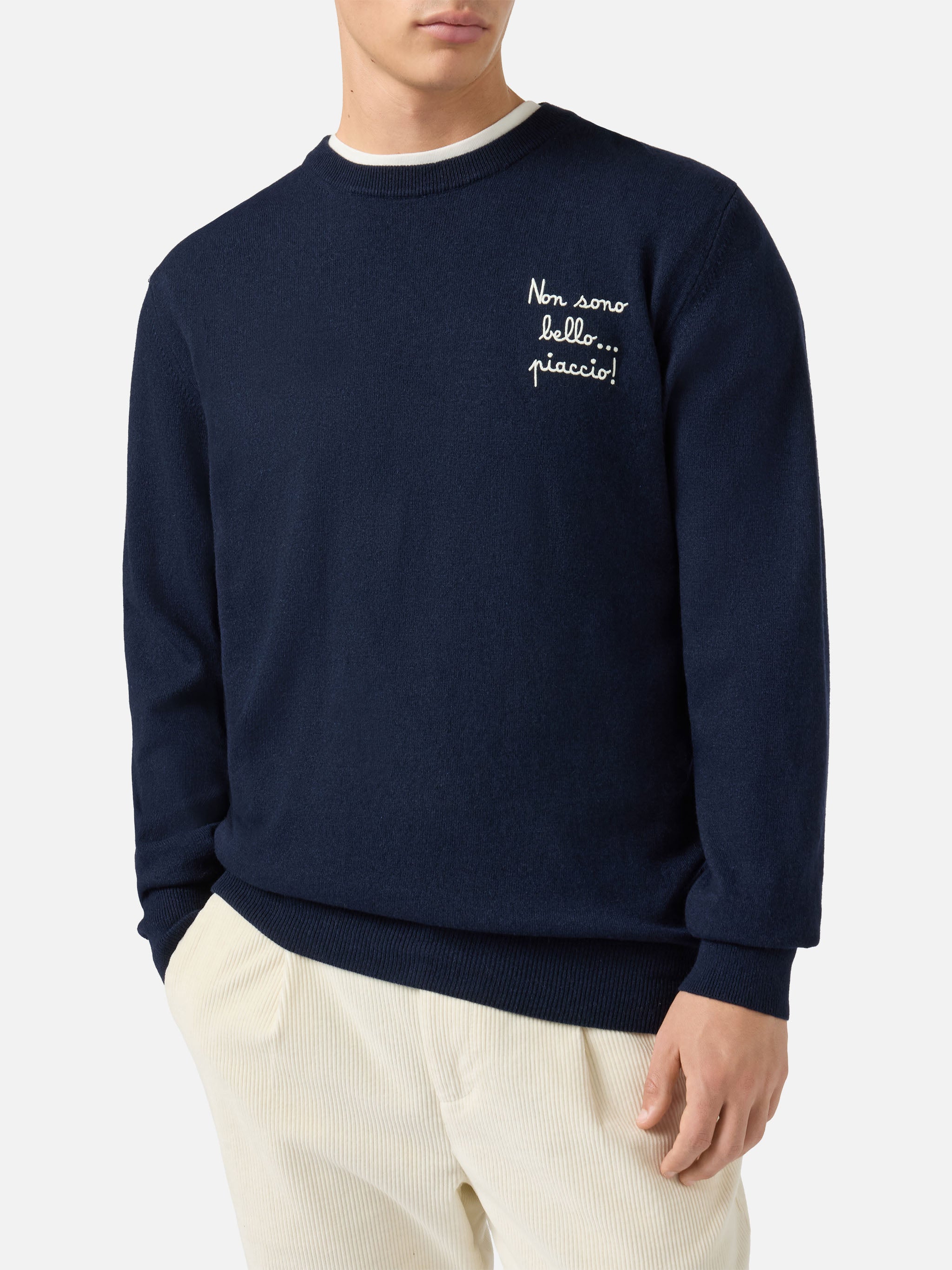 mc2-saint-barth-girocollo-heron-light-uomo-blu-vacanze-di-natale-special-edition image 2