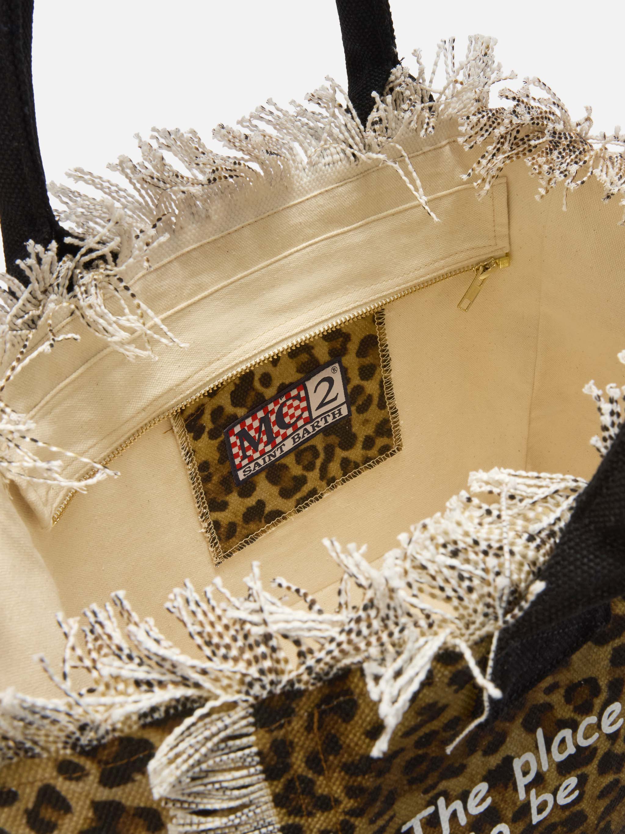mc2-saint-barth-borsa-vanity-regular-canvas-leopardato-dettagli-sfrangiati image 4