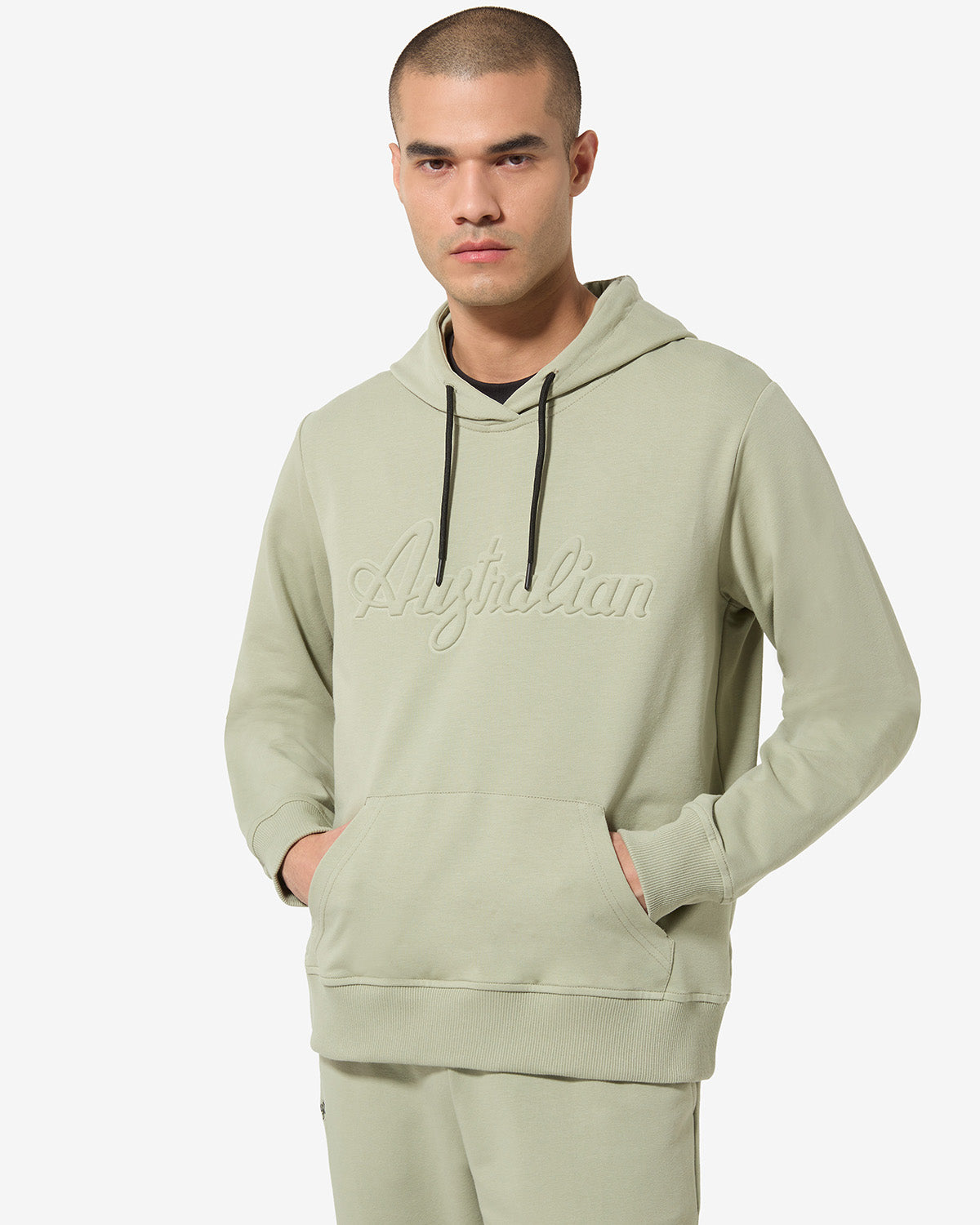 australian-dna-felpa-hoodie-uomo-salvia image 1