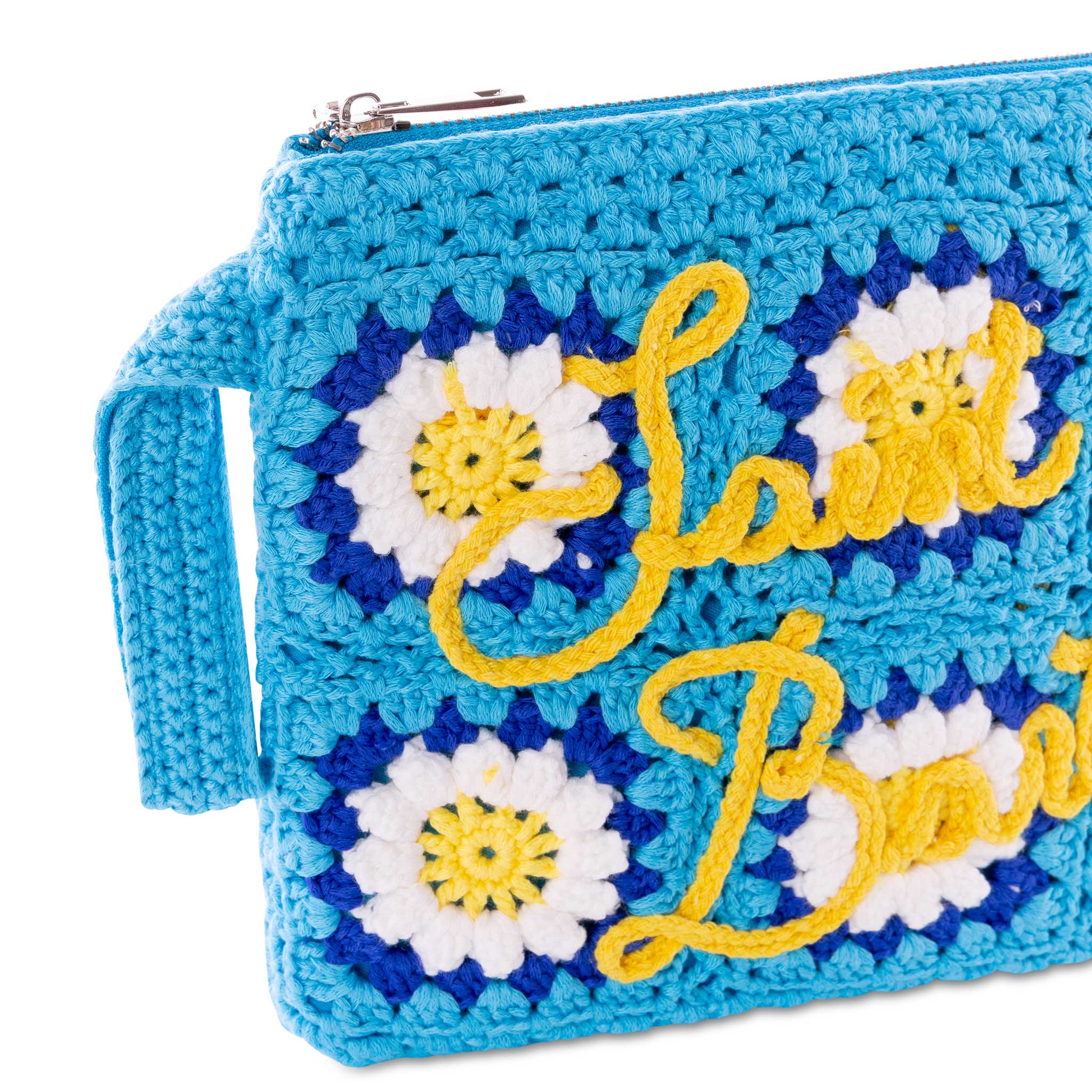 mc2-saint-barth-parisienne-pouch-uncinetto-azzurra-ricamo-margherite-20x28-cm image 2