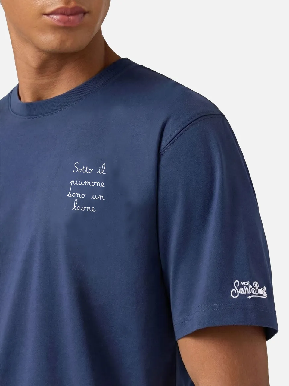 mc2-saint-barth-arnott-t-shirt-uomo-in-cotone-blu image 1