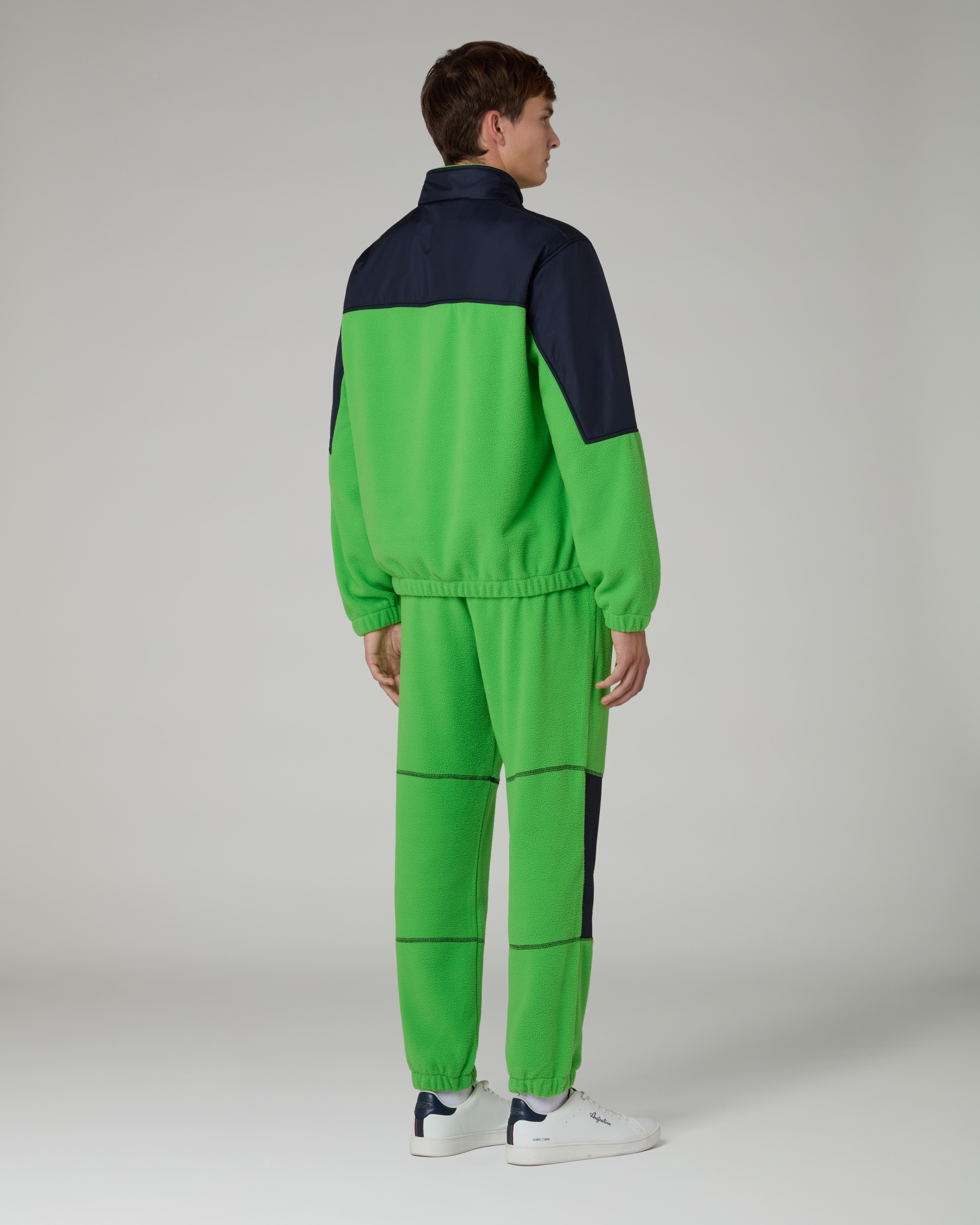 australian-color-block-tuta-in-pile-made-in-italy image 2