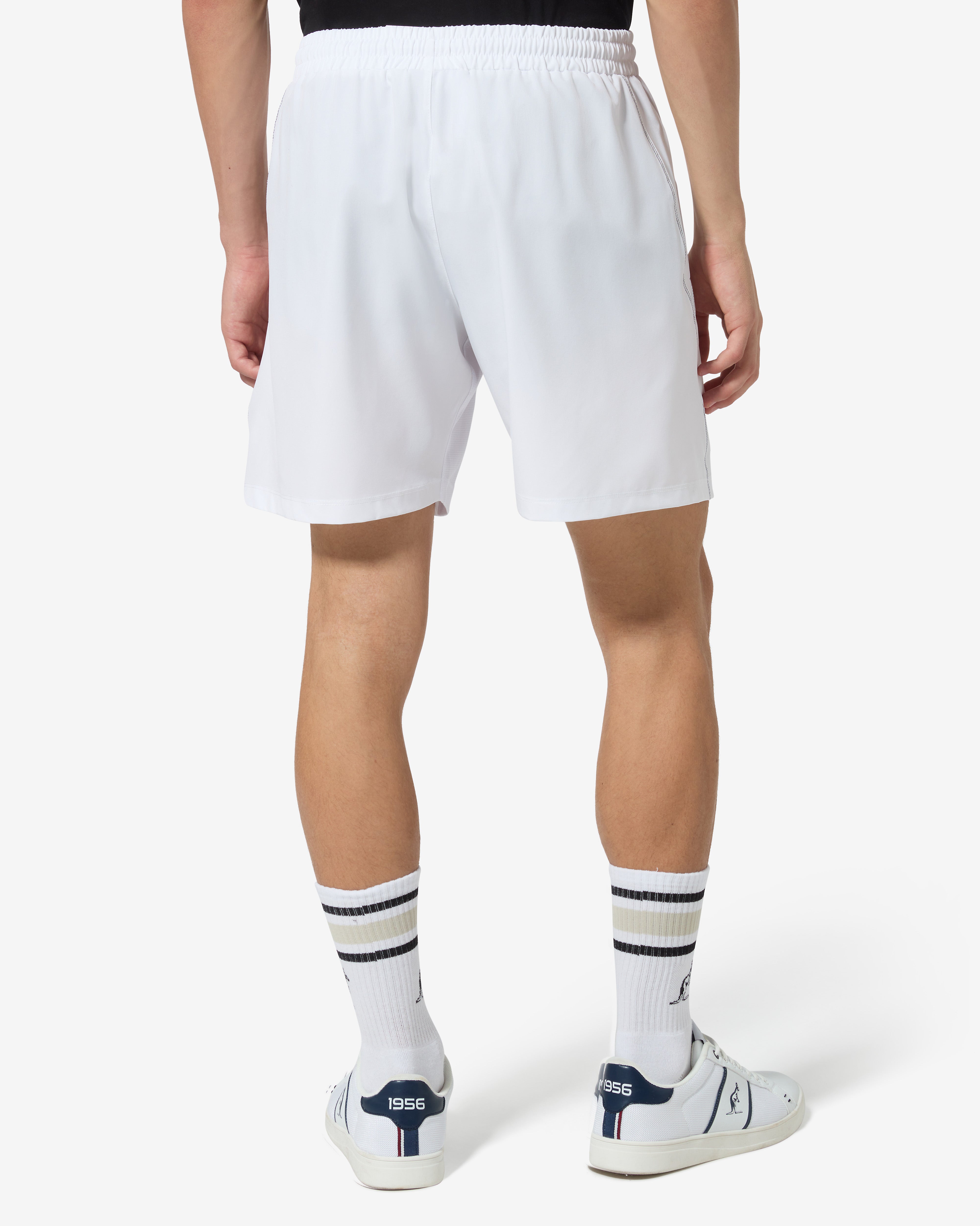 australian-ultra-short-short-tennis-bi-elastico-bianco-traspirante image 3